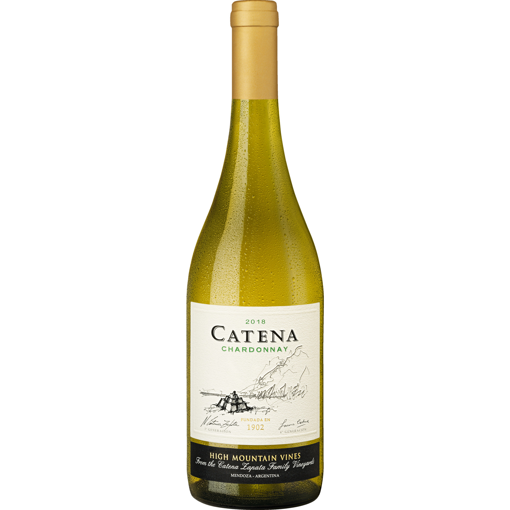 Catena Chardonnay, Mendoza, Mendoza, 2018, Weißwein  Weißwein Hawesko