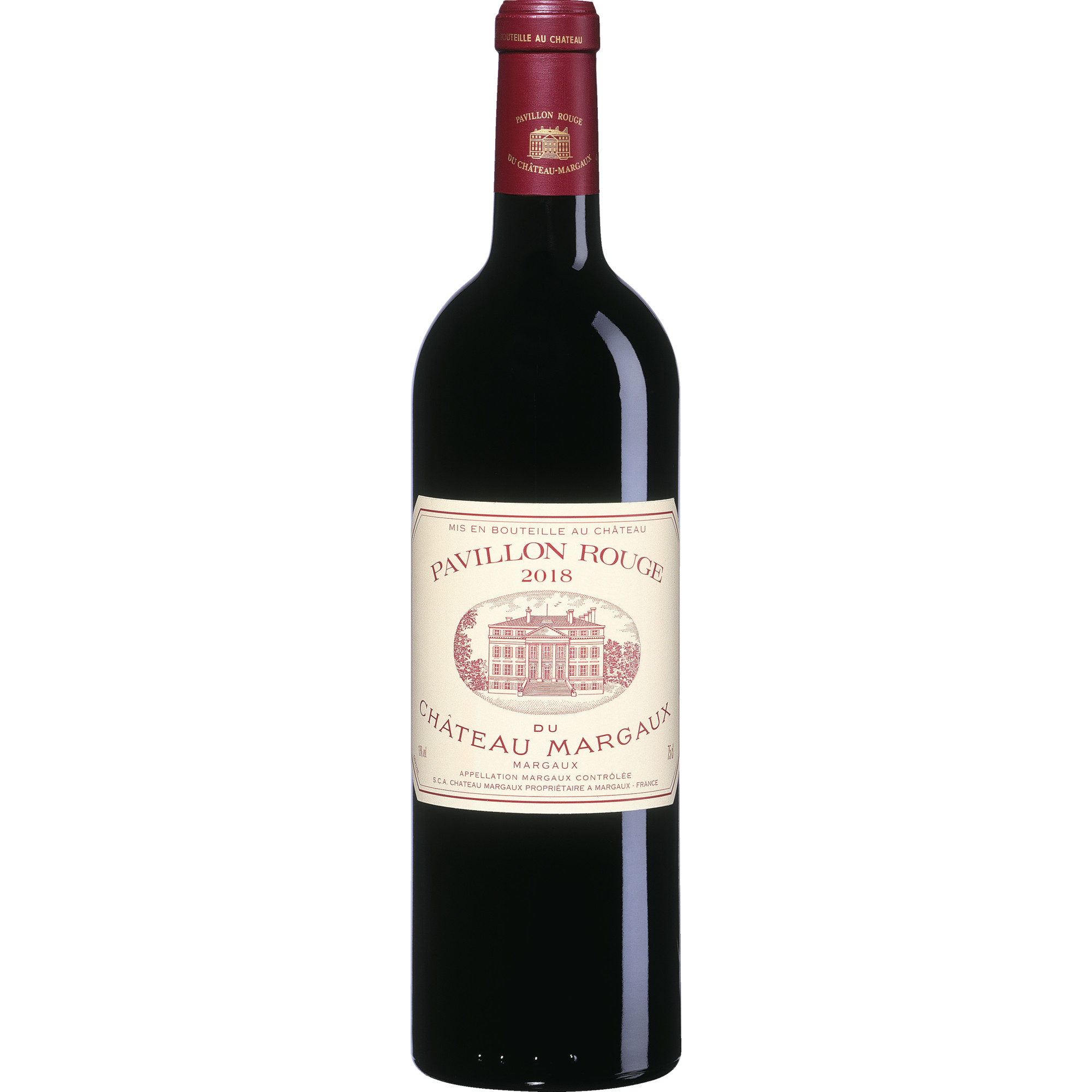 Pavillon Rouge du Château Margaux, Margaux AOP, Bordeaux, 2018, Rotwein - Rotwein