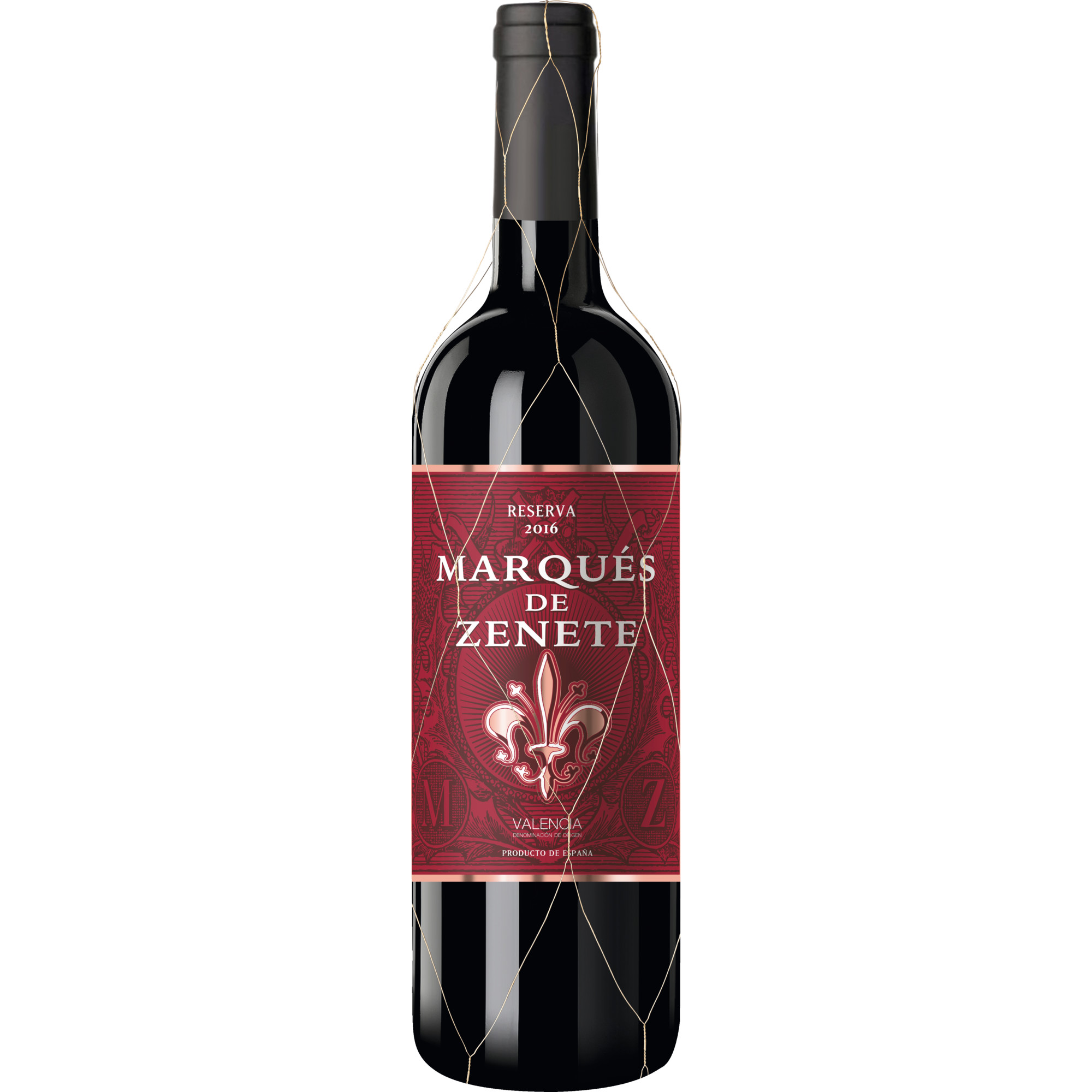 Marqués de Zenete Reserva, Valencia DO, Valencia, 2016, Rotwein La Viña, La Font de la Figuera, España, RE 5369/V Hawesko DE