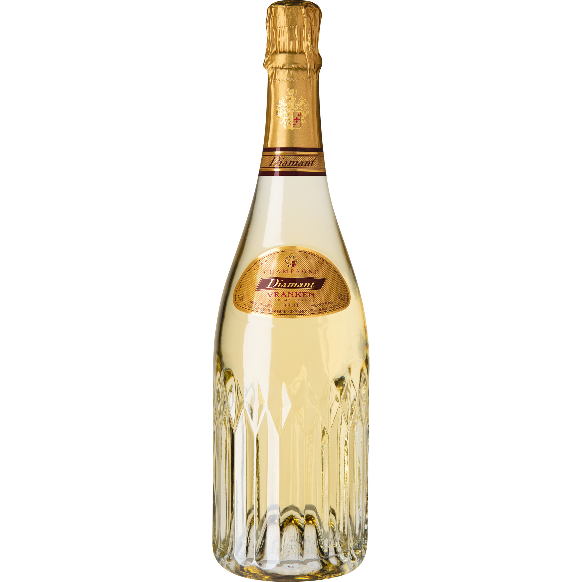 Champagne Diamant Blanc, Brut, Champagne AC, Champagne, Schaumwein Vranken-Pommery- 51689 Reims - France NM-130-033 Hawesko DE