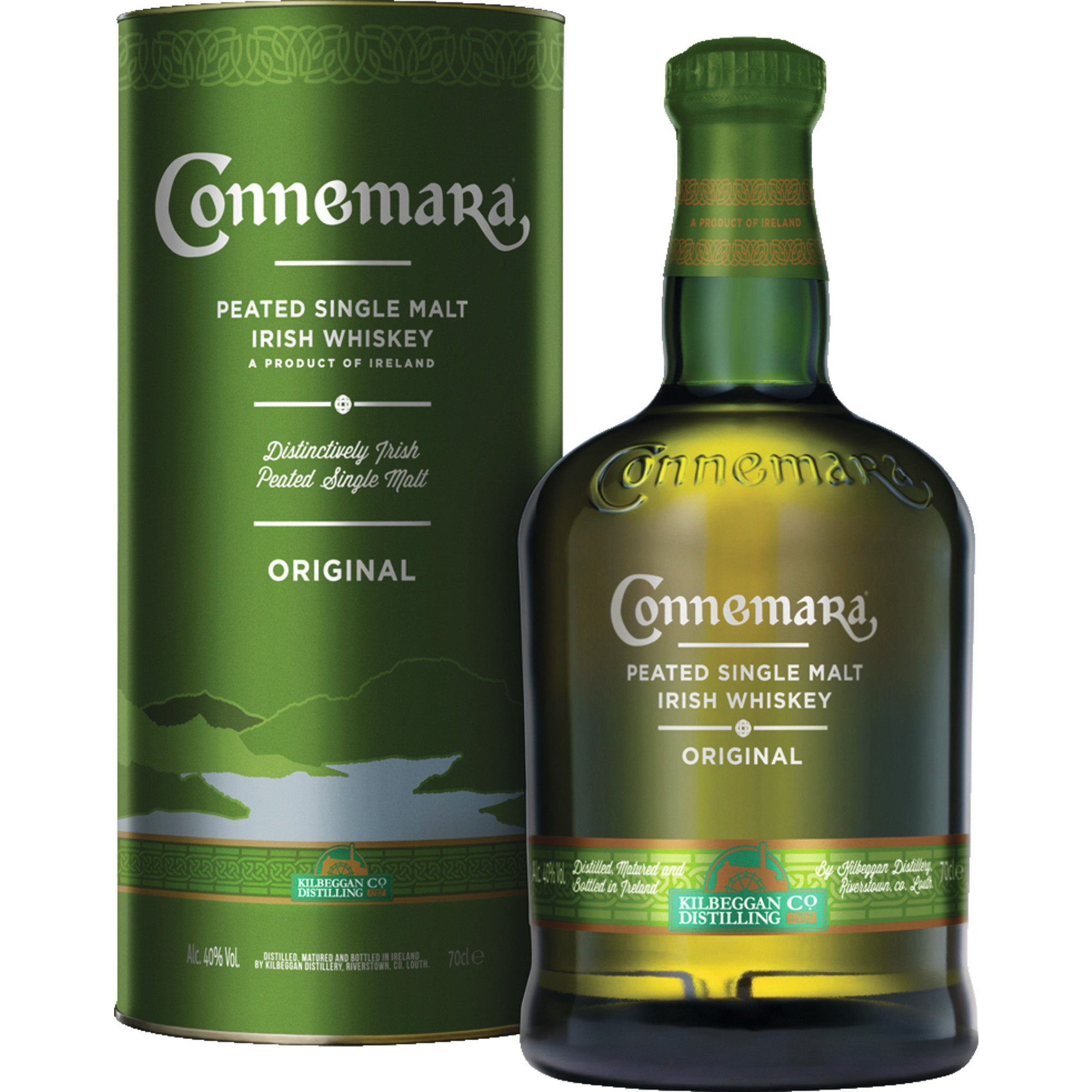 Connemara Peated Single Malt Irish Whiskey, 0,7 L, 40% Vol., Spirituosen - Spirituosen