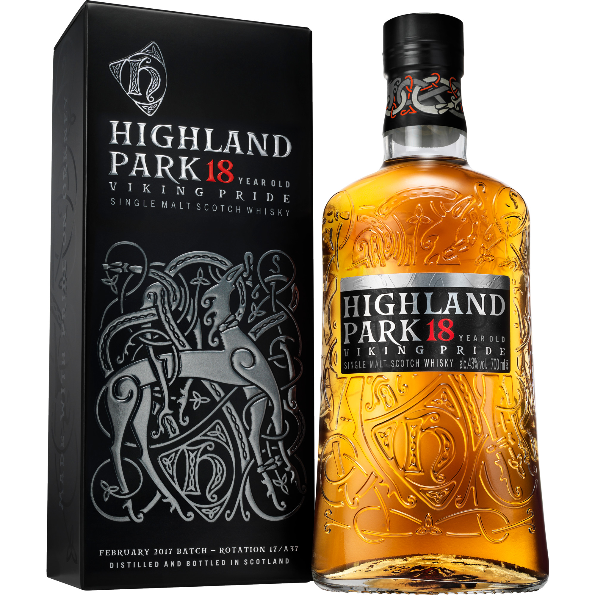 Image of Highland Park 18 Jahre Island Whisky 43% 0,7l (192,71 &euro; pro 1 l)