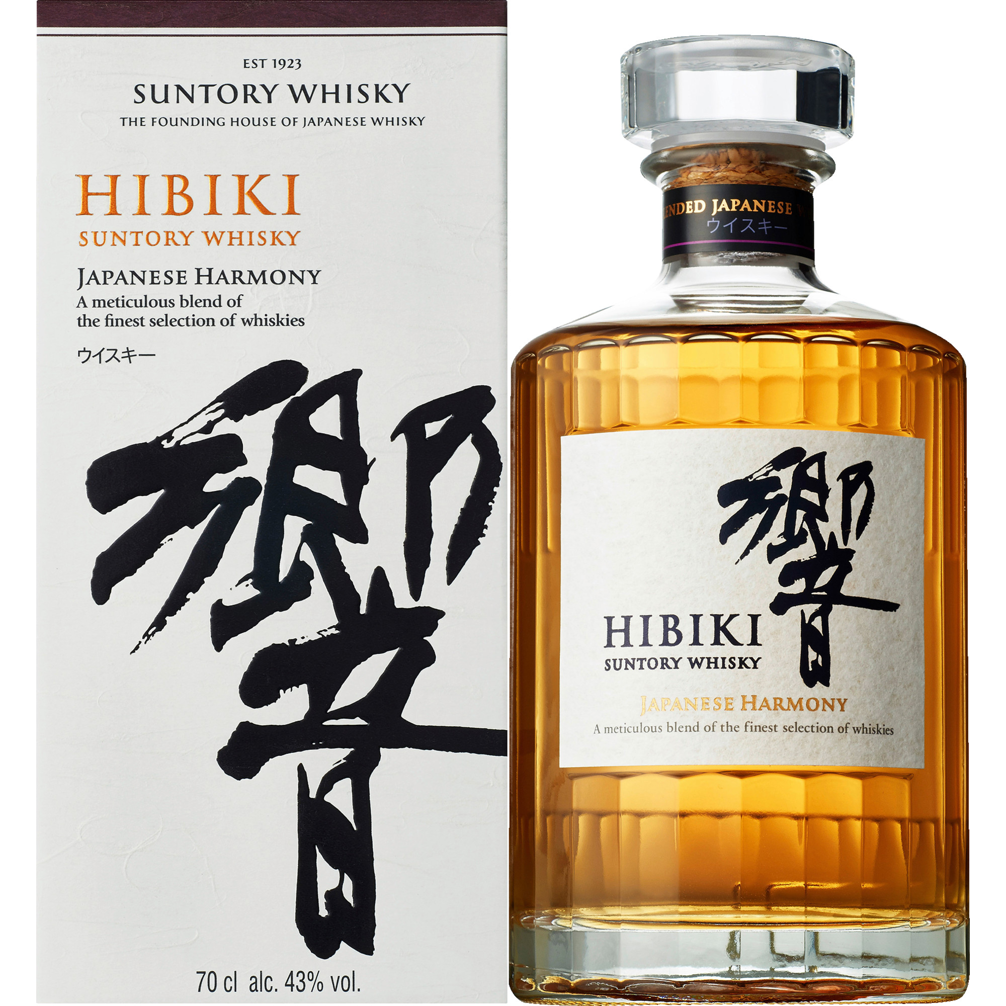Suntory Hibiki Harmony Blended Japanese Whisky, 0,7 L, 43% Vol., Spirituosen  Spirituosen Hawesko
