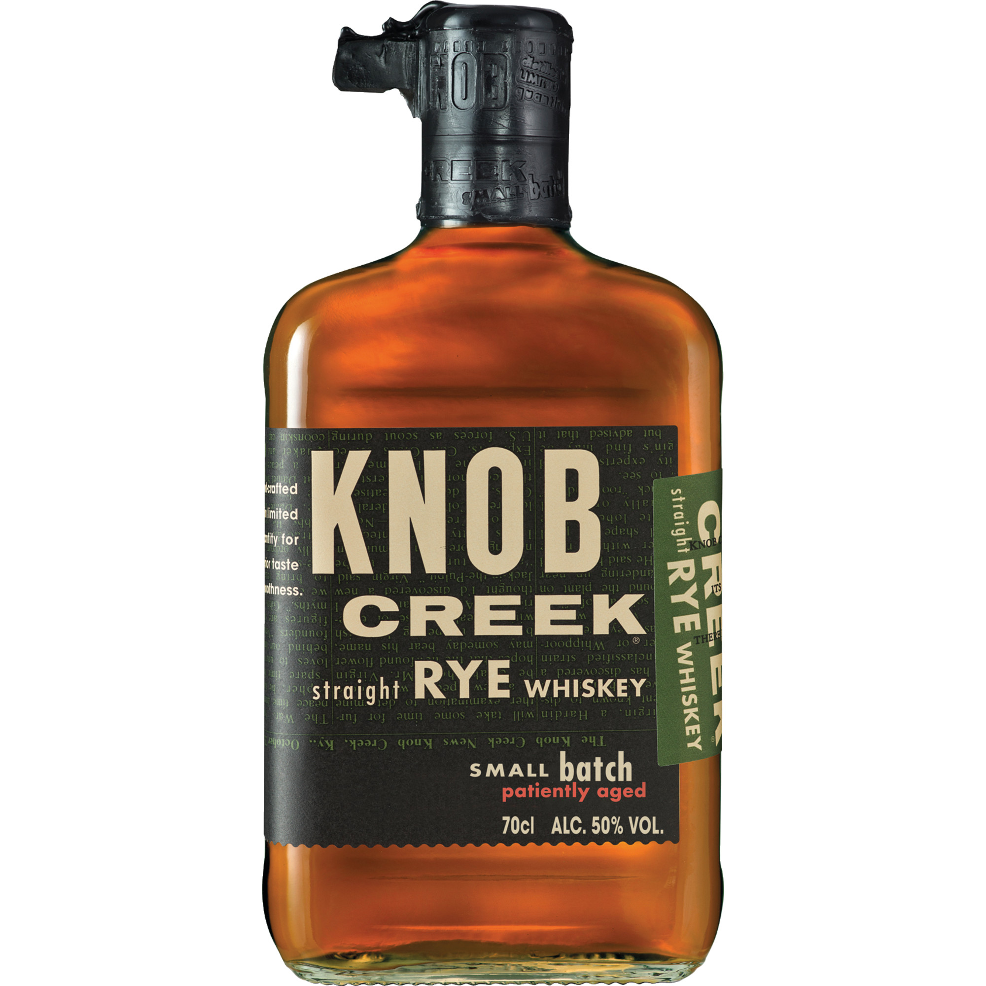 Knob Creek Kentucky Straight Rye Whiskey, 0,7 L, 50% Vol., Kentucky, Spirituosen  Spirituosen Hawesko