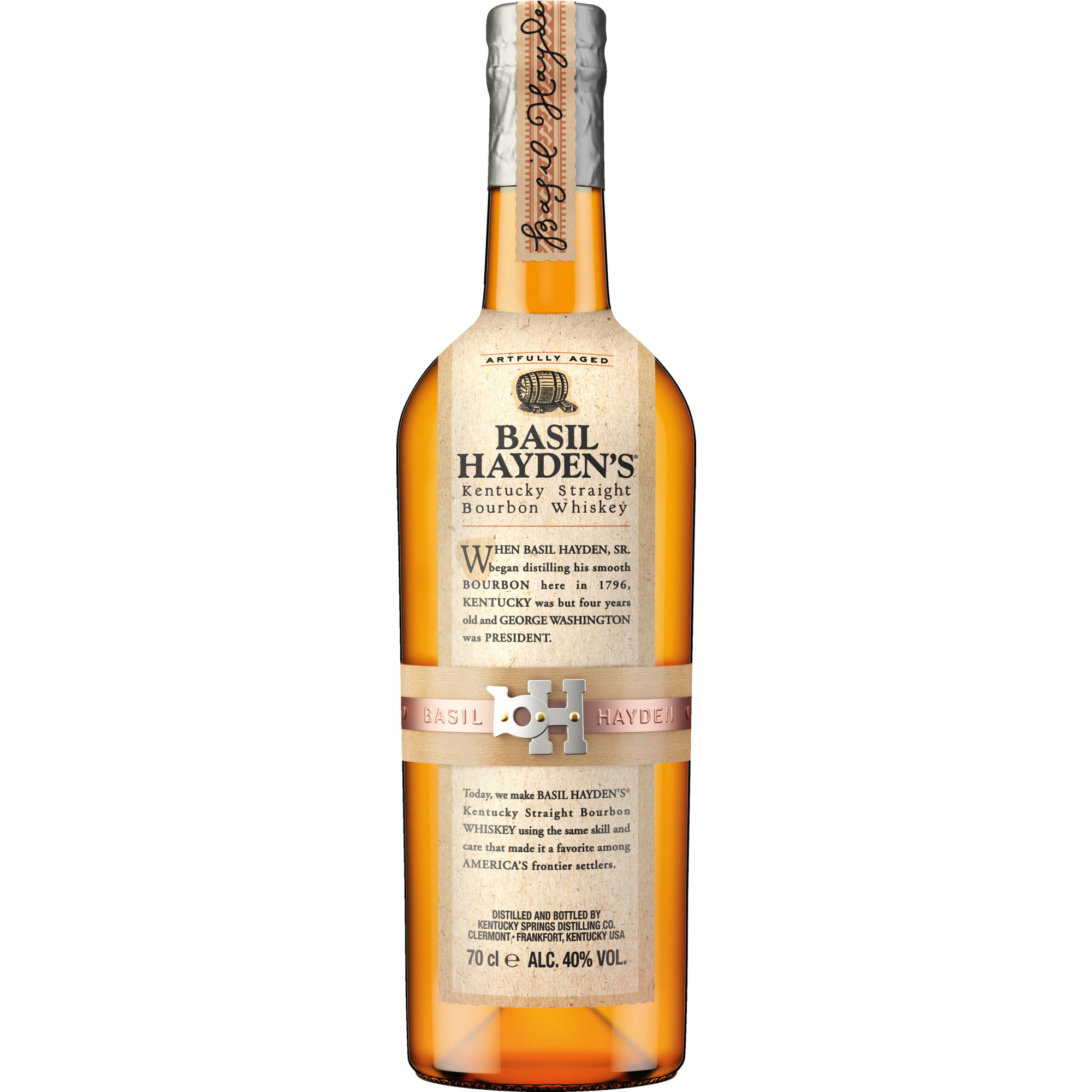 Image of Basil Hayden's Kentucky Straight Bourbon, Whiskey, 0,7 L, 40% Vol., Kentucky, Spirituosen