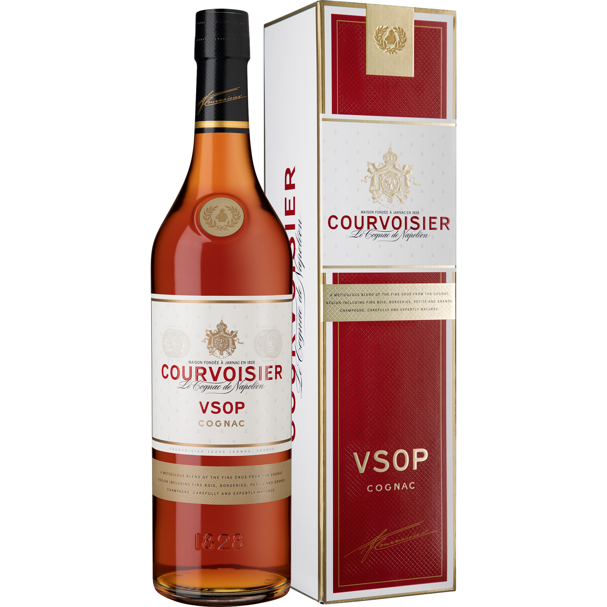 Courvoisier VSOP Cognac, Cognac AOC, 0,7 L, 40% Vol., Präsente  Präsente Hawesko
