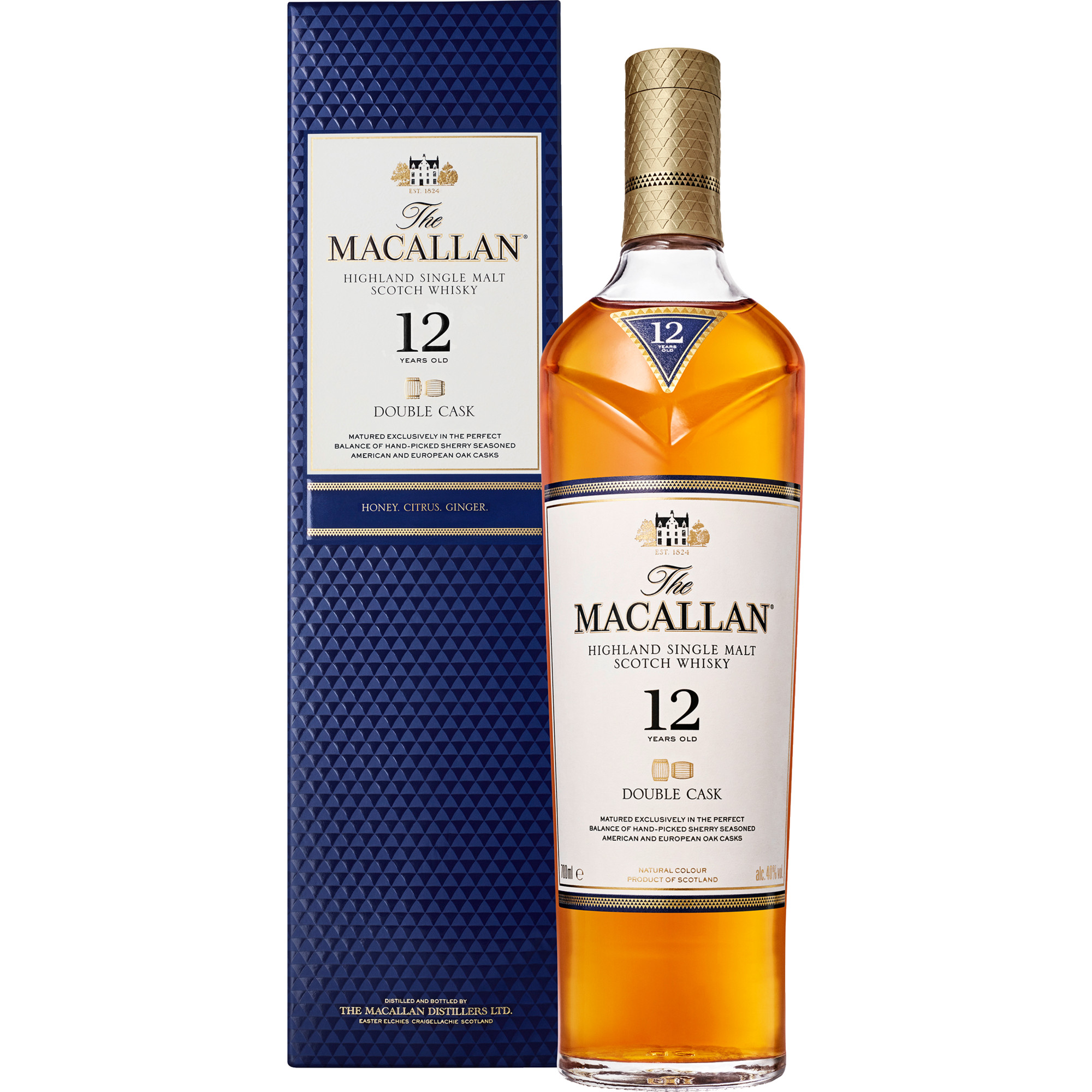 Macallan 12 Years Double Cask Highland Single Malt, Whisky, 0,7 L, 40% Vol., Schottland, Spirituosen  Spirituosen Hawesko