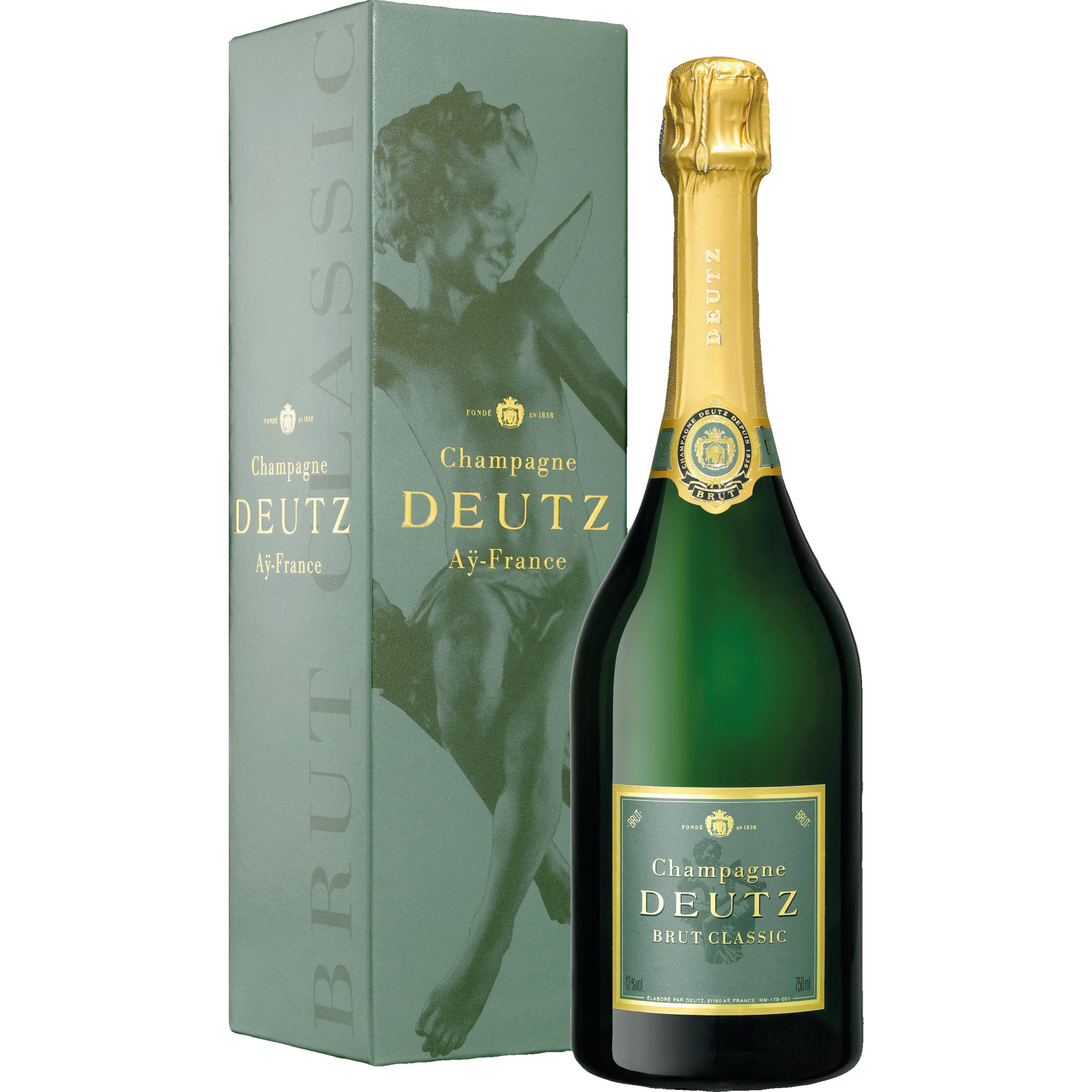 Image of Champagne Deutz Classic, Brut, Champagne AC, Geschenkverpackung, Champagne, Schaumwein