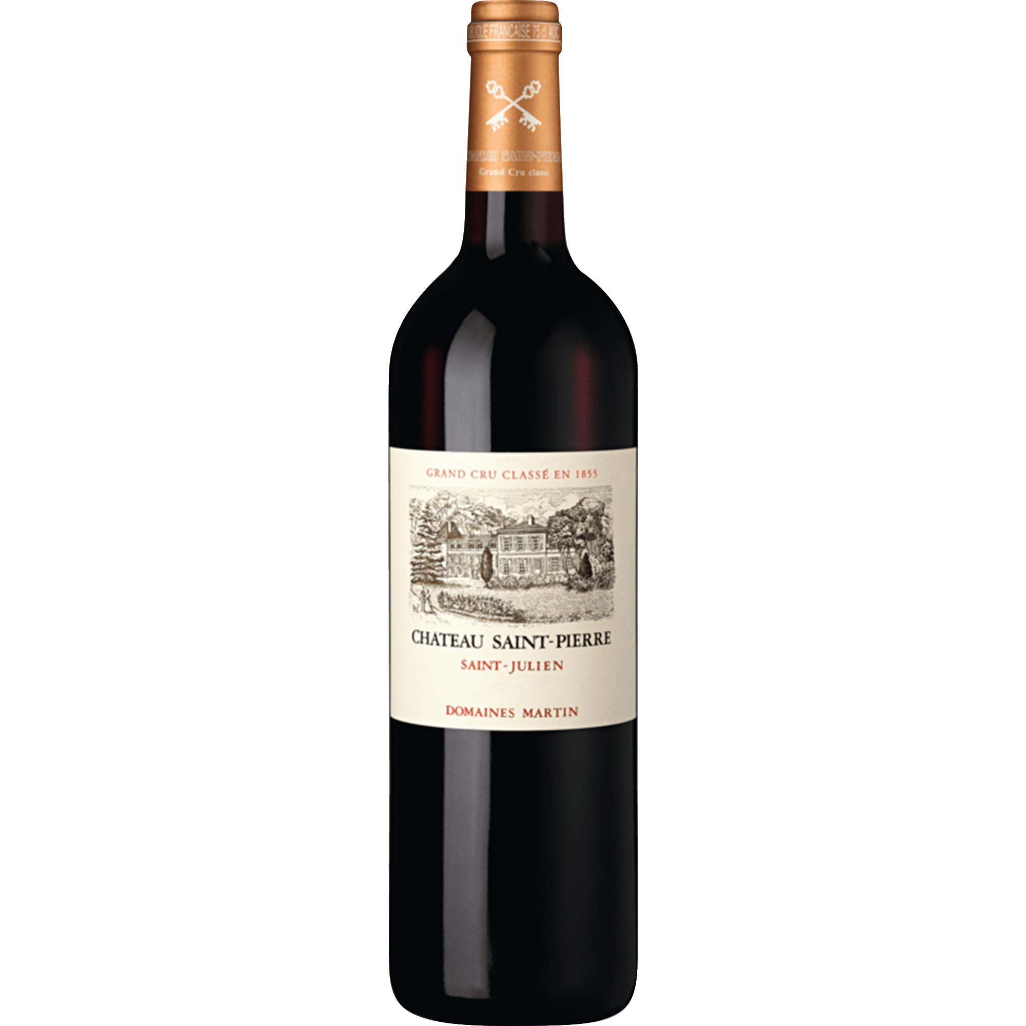 Château Saint-Pierre, Saint-Julien AOP, 4ème Cru Classé, Bordeaux, 2019, Rotwein