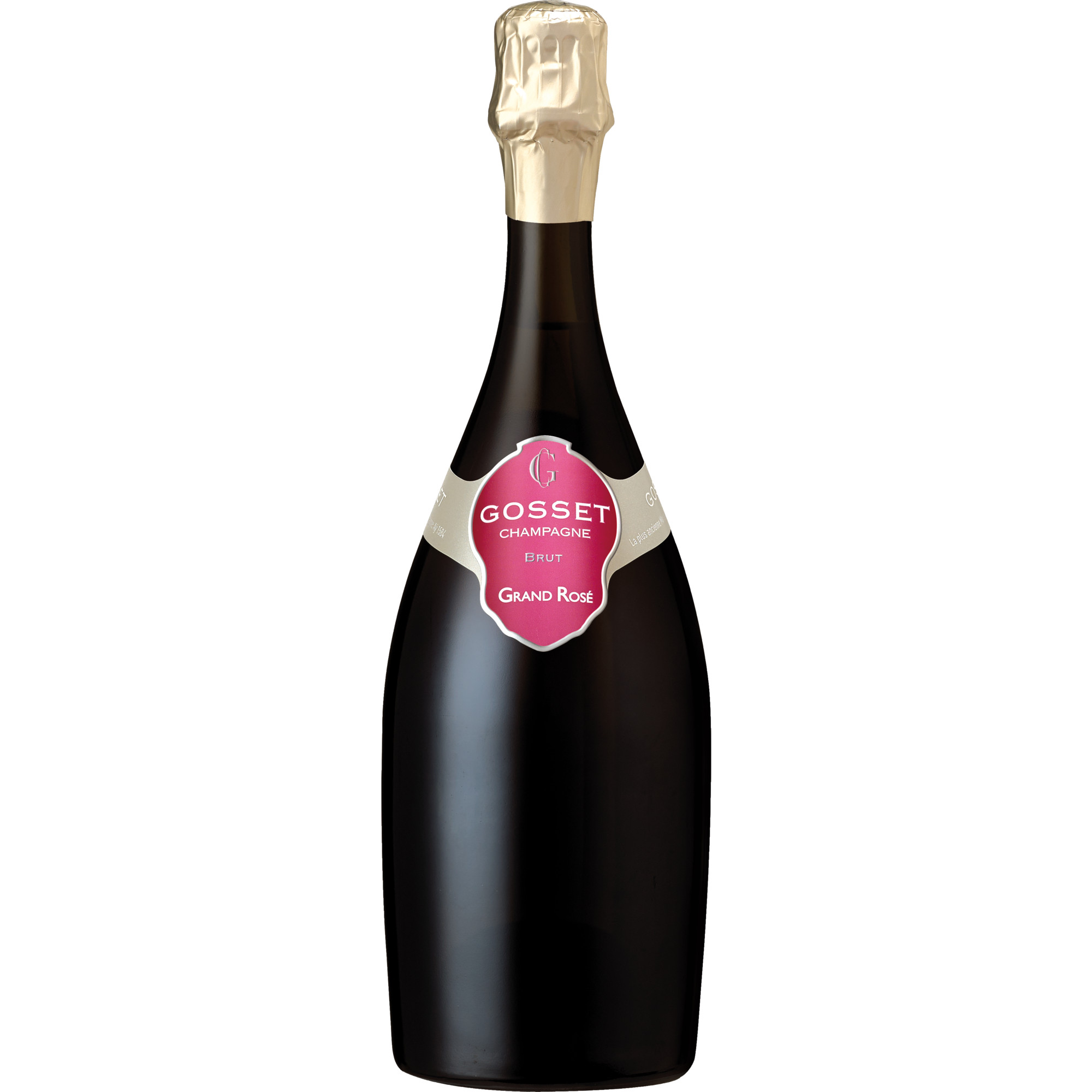 Champagne Gosset Grand Rosé, Brut, Champagne AC, Champagne, Schaumwein Champagne Gosset, Epernay, France Hawesko DE