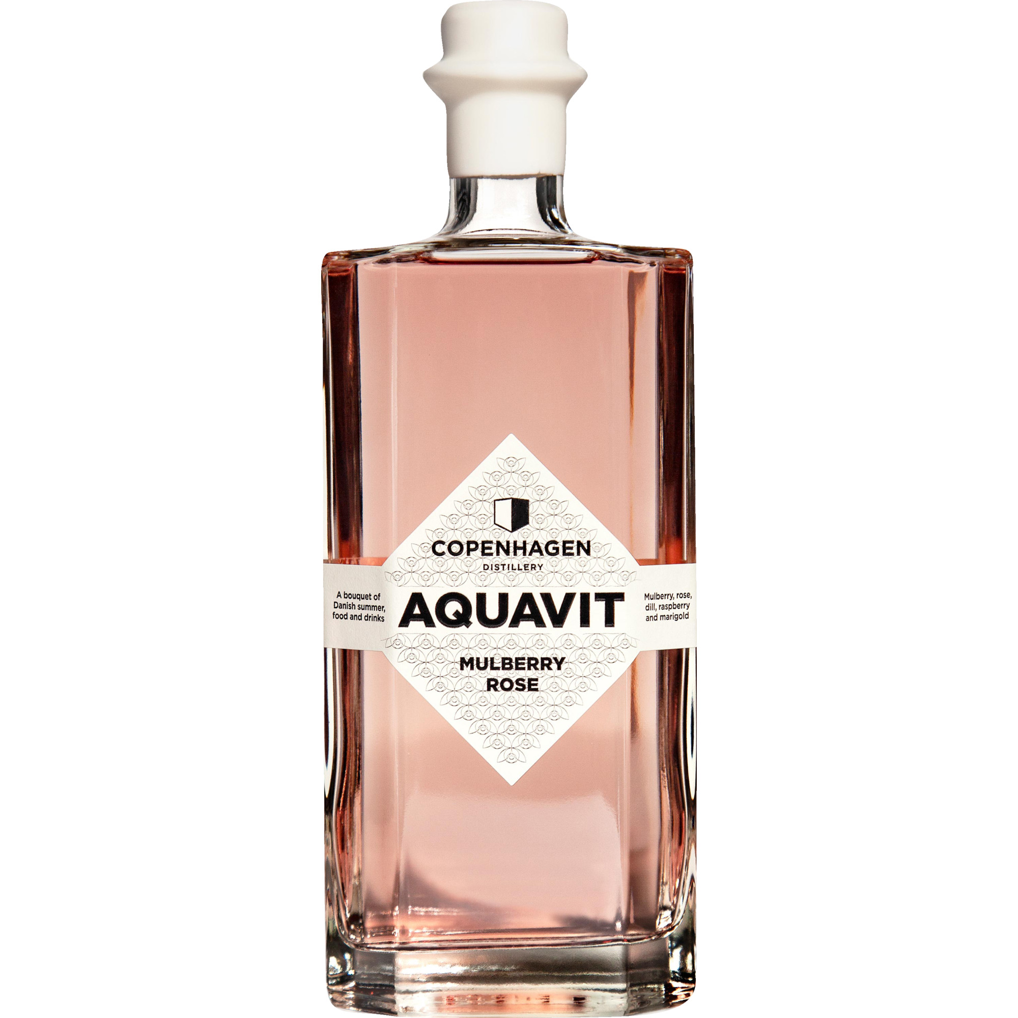 Copenhagen Distillery Aquavit Mulberry Rose, 0,5 L, 41% Vol., Spirituosen  Spirituosen Hawesko