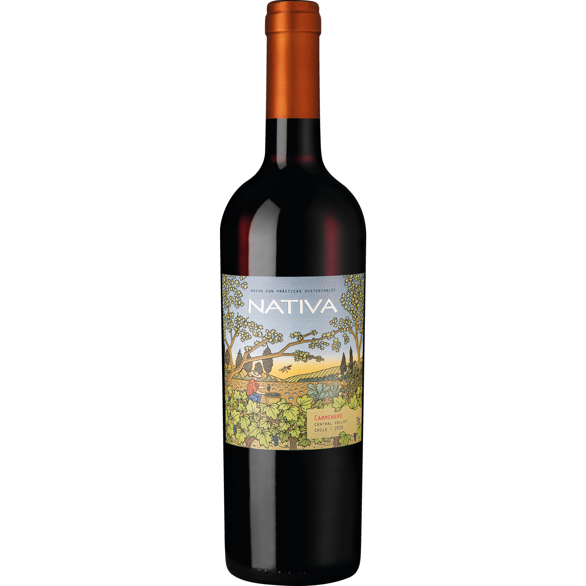 Nativa Growers Carménère, Valle Central, Valle Central, 2019, Rotwein  Rotwein Hawesko