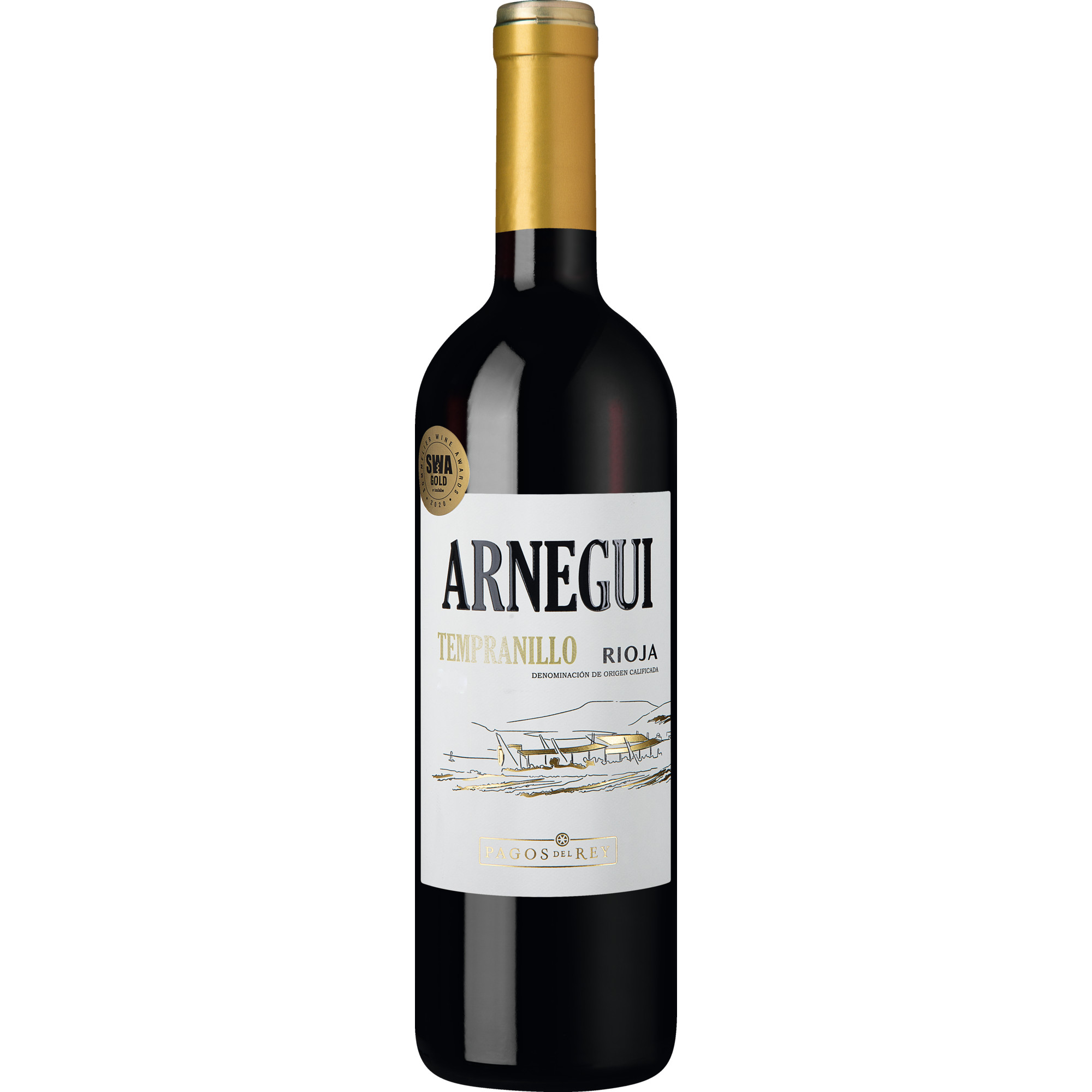 Arnegui Rioja Tempranillo, Rioja DOCa, Rioja, 2019, Rotwein  Rotwein Hawesko