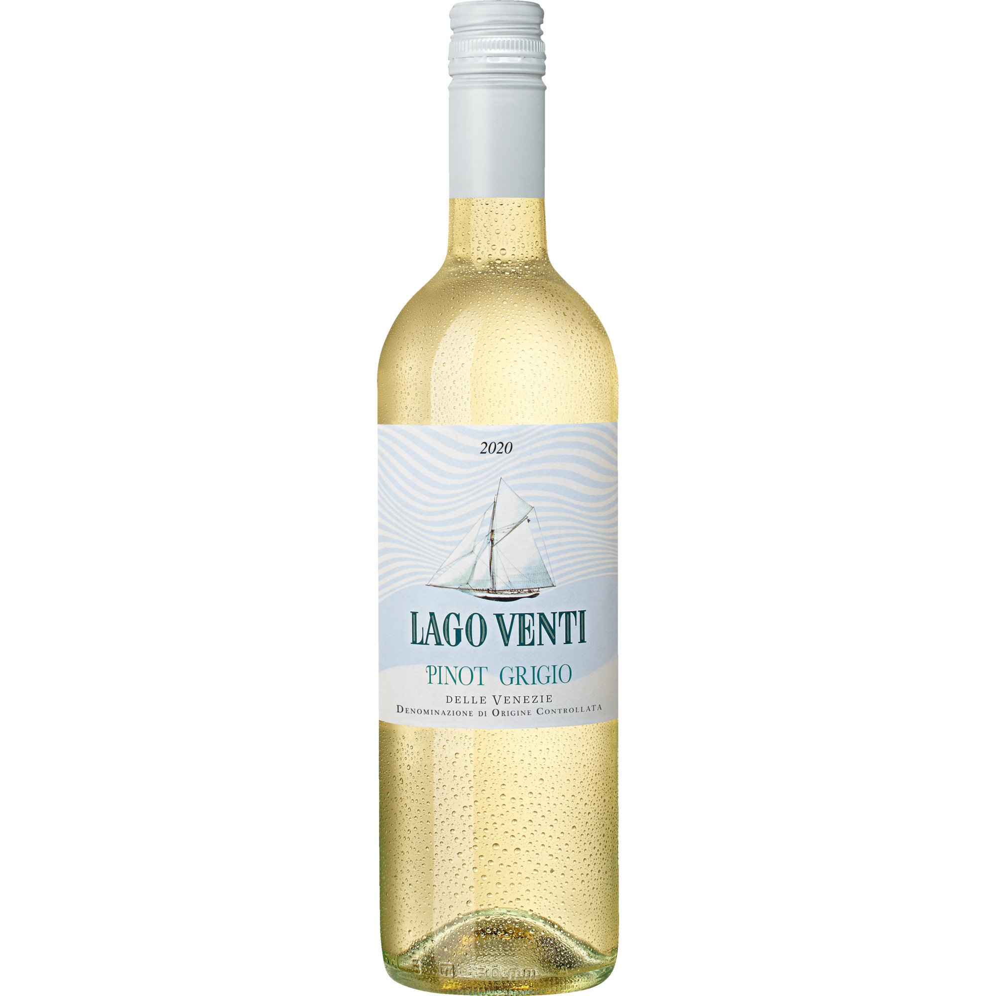 Lago Venti Pinot Grigio, Delle Venezie DOC, Venetien, 2020, Weißwein  Weißwein Hawesko