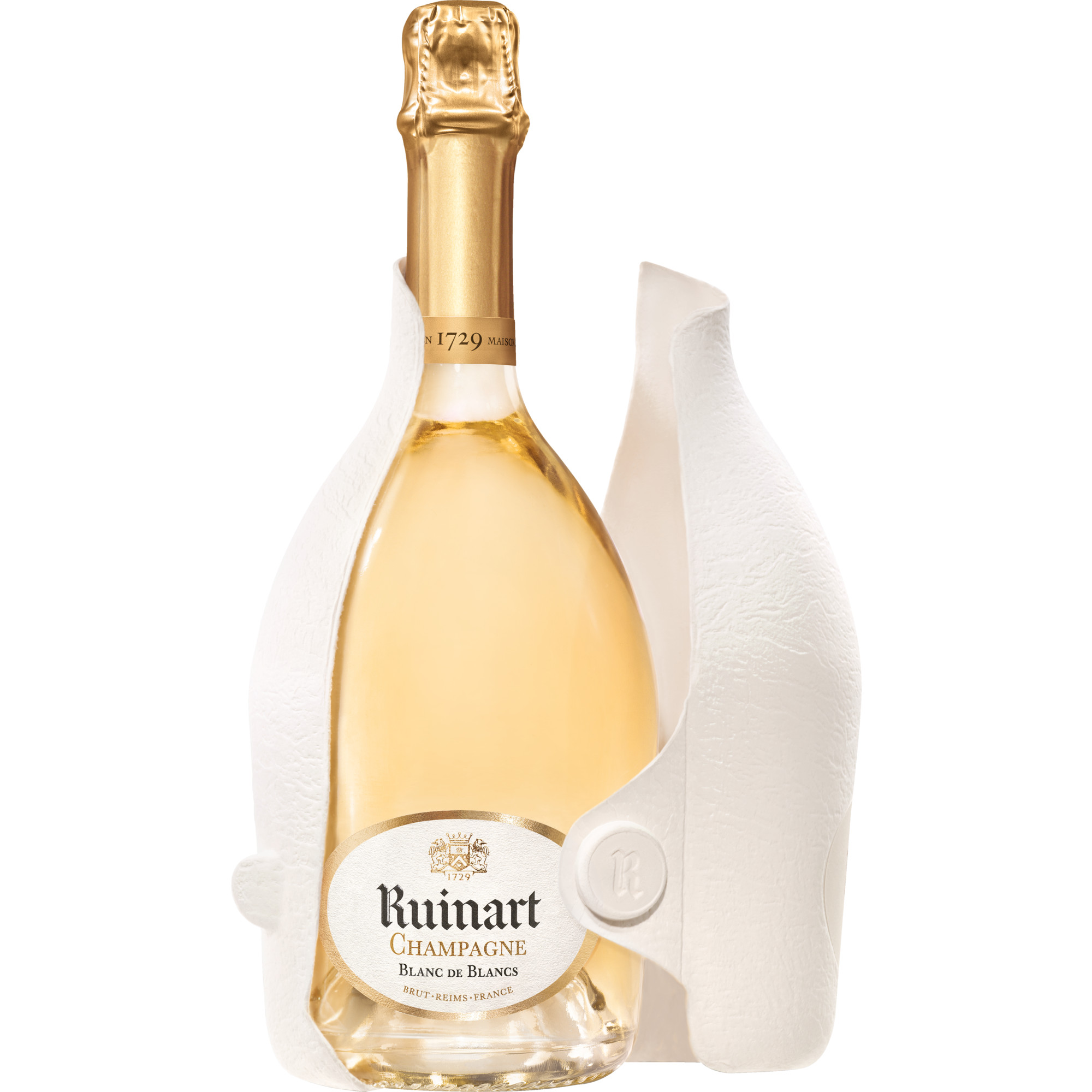 Image of Champagne Ruinart Blanc de Blancs, Brut, Champagne AC, Second Skin, Champagne, Schaumwein