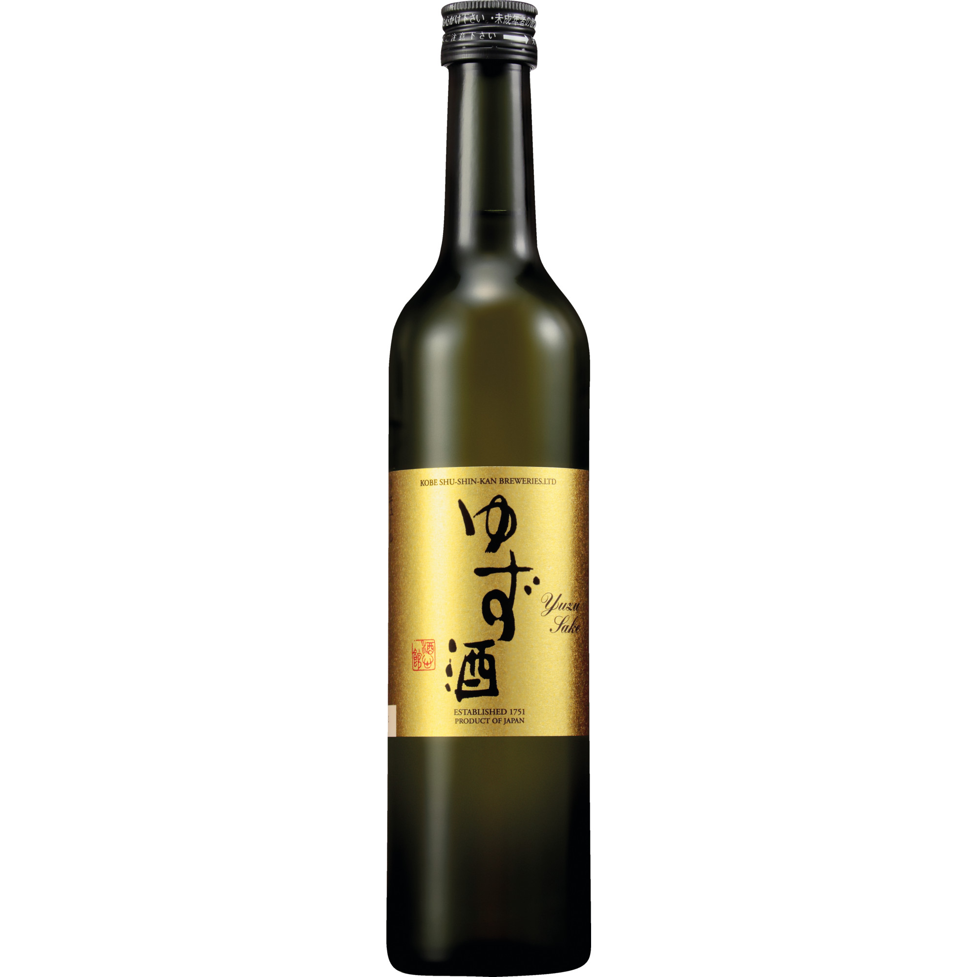 Fukuju Yuzu Sake Reiswein-Likör, Japan 14 % vol. 0,5 L, Spirituosen - Spirituosen