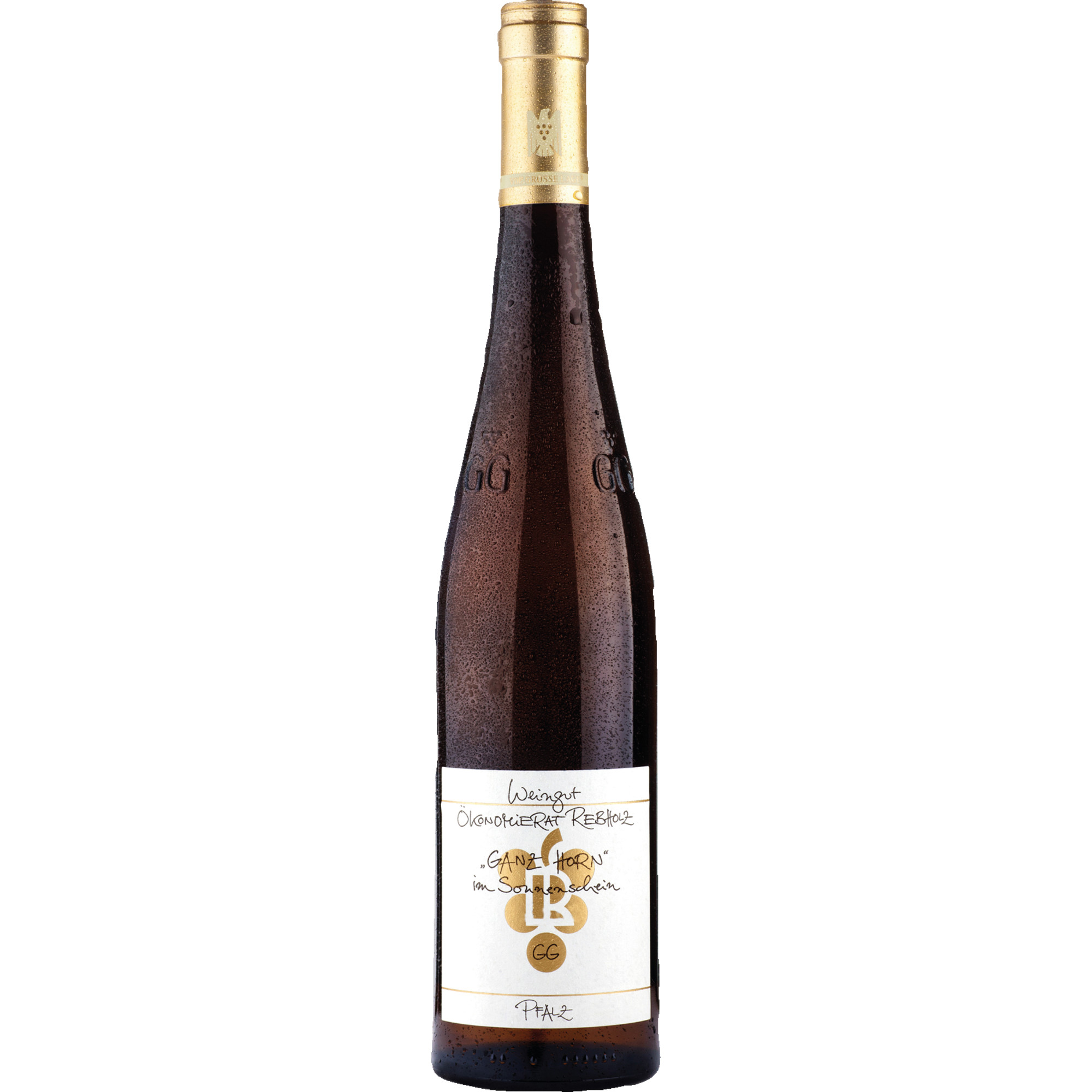 Image of "Ganz Horn im Sonnenschein" Riesling GG, Trocken, Pfalz, Pfalz, 2018, Weißwein