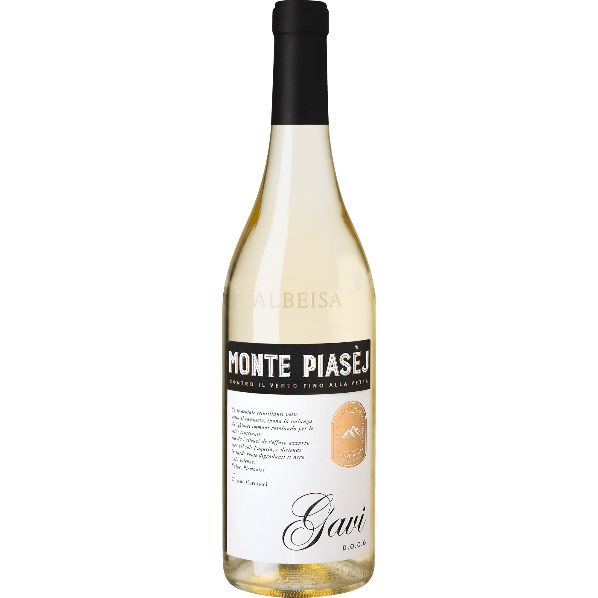 Monte Piasèj Gavi, Gavi DOCG, Piemont, 2020, Weißwein  Weißwein Hawesko