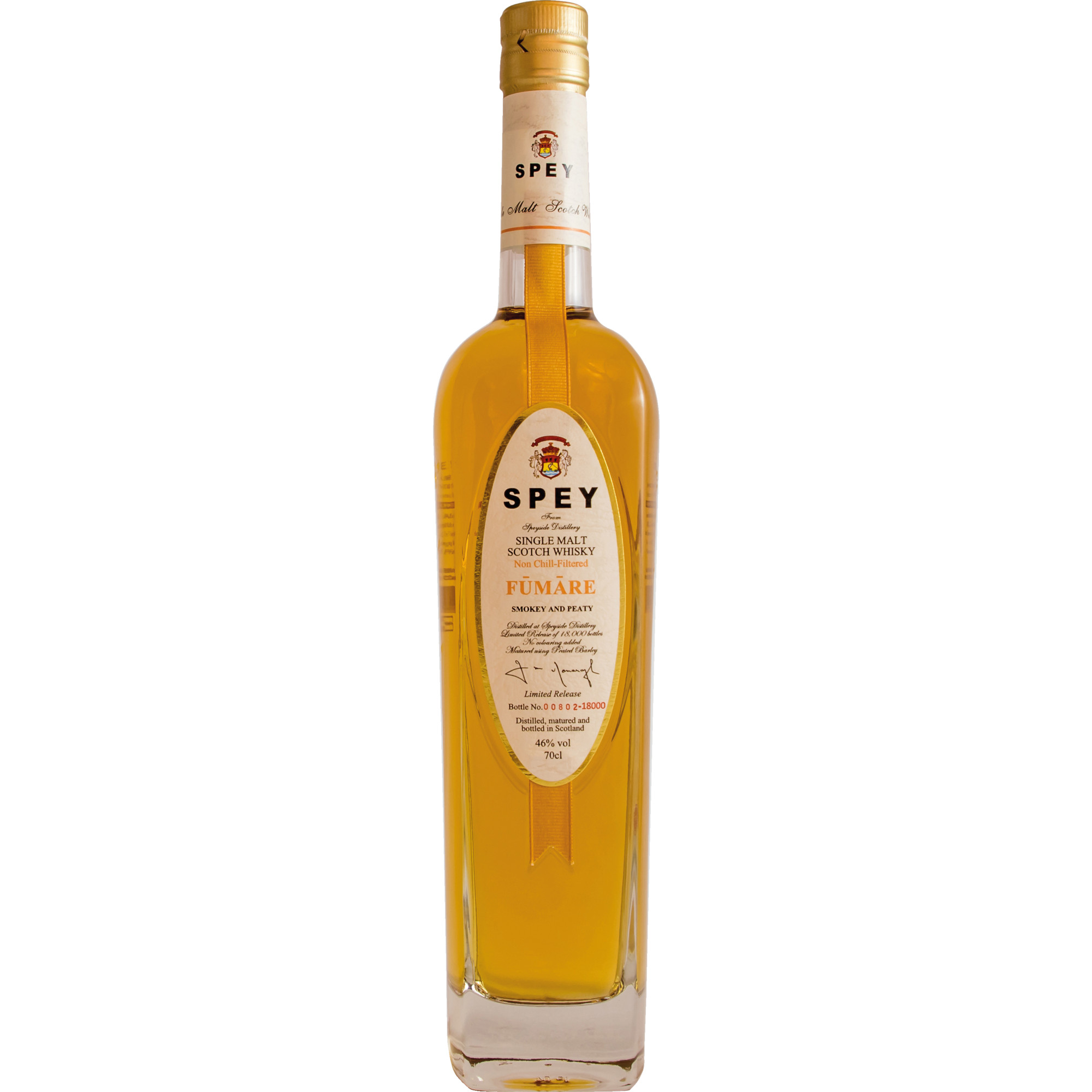 Spey Fumare Limited Release Single Malt Scotch, Whisky, Smokey and Peaty, 0,7 L, 46% Vol., Schottland, Spirituosen  Spirituosen Hawesko