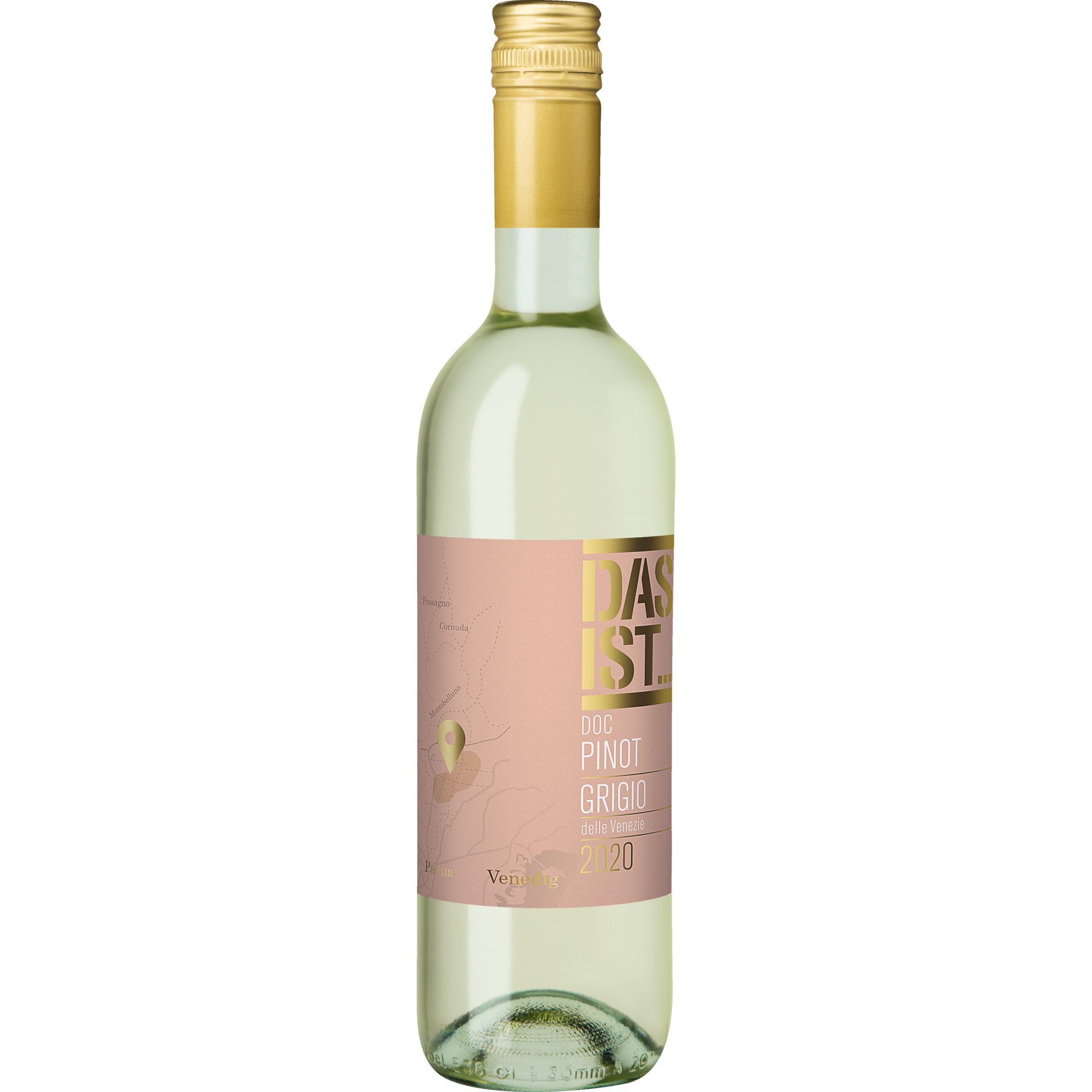 Das ist... Pinot Grigio, delle Venezie DOC, Venetien, 2020, Weißwein  Weißwein Hawesko