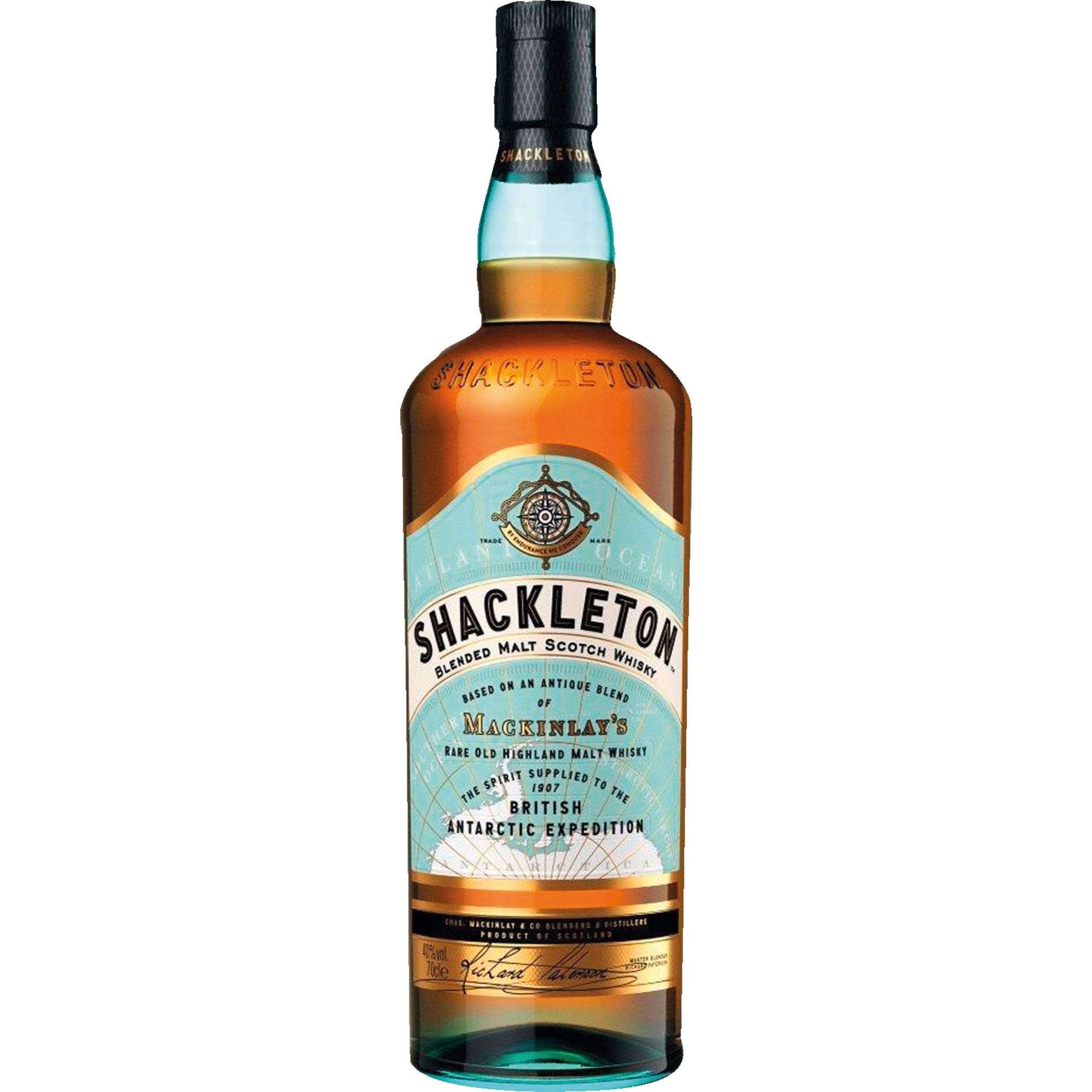 Shackleton Blended Malt Whisky, Scotch Whiskey, 0,7L, 40% Vol., Schottland, Spirituosen  Spirituosen Hawesko