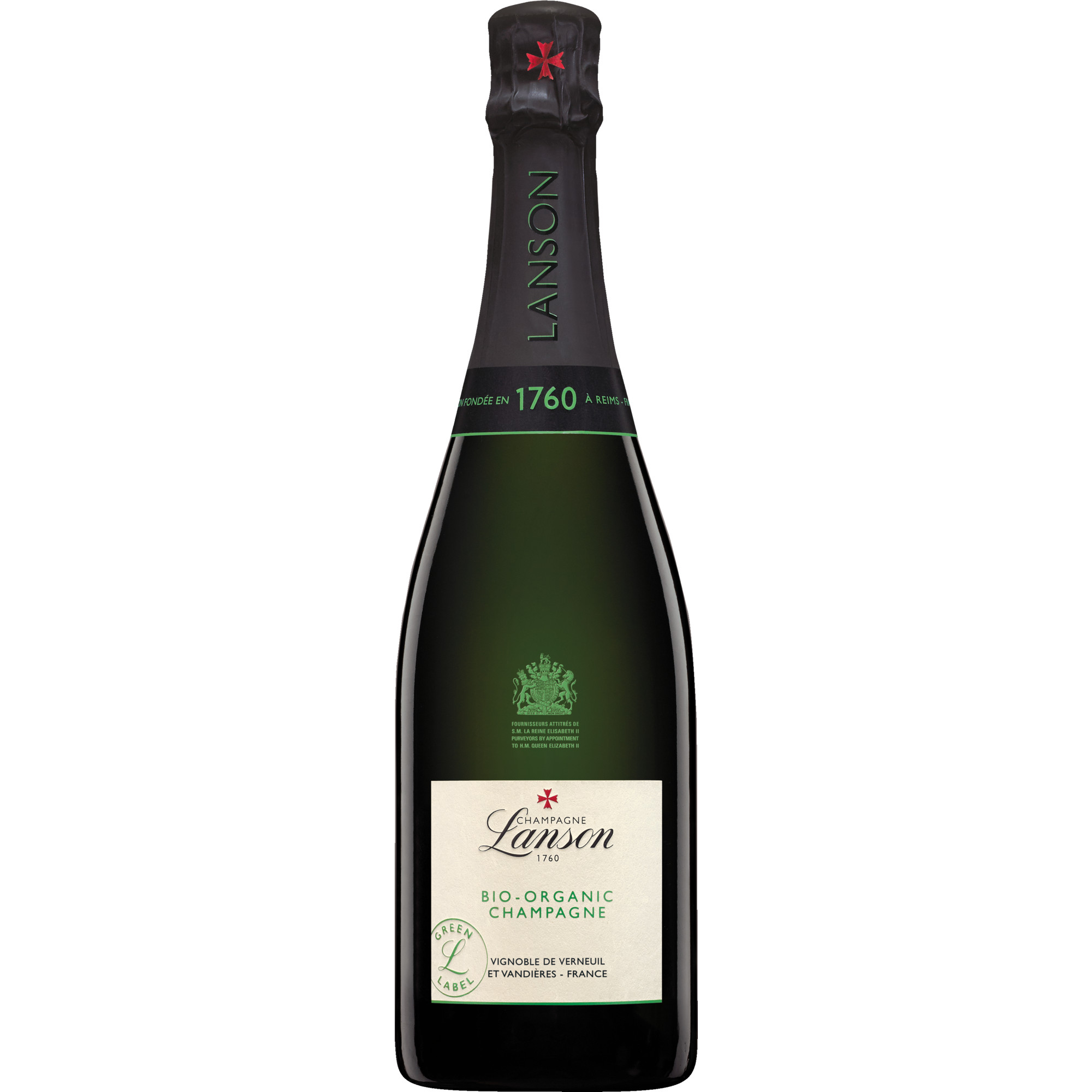 Image of Champagne Lanson Green Label Bio, Brut, Champagne AC, Champagne, Schaumwein