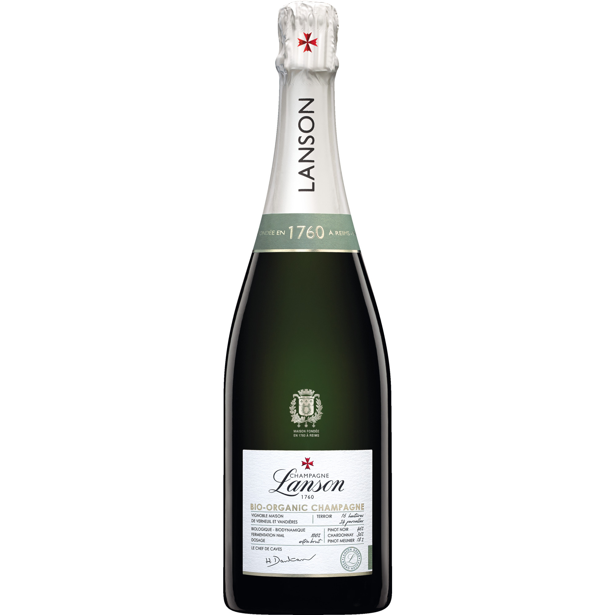 Champagne Lanson - Le Green Bio-Organic, Brut, Champagne AC, Champagne, Schaumwein - Champagner