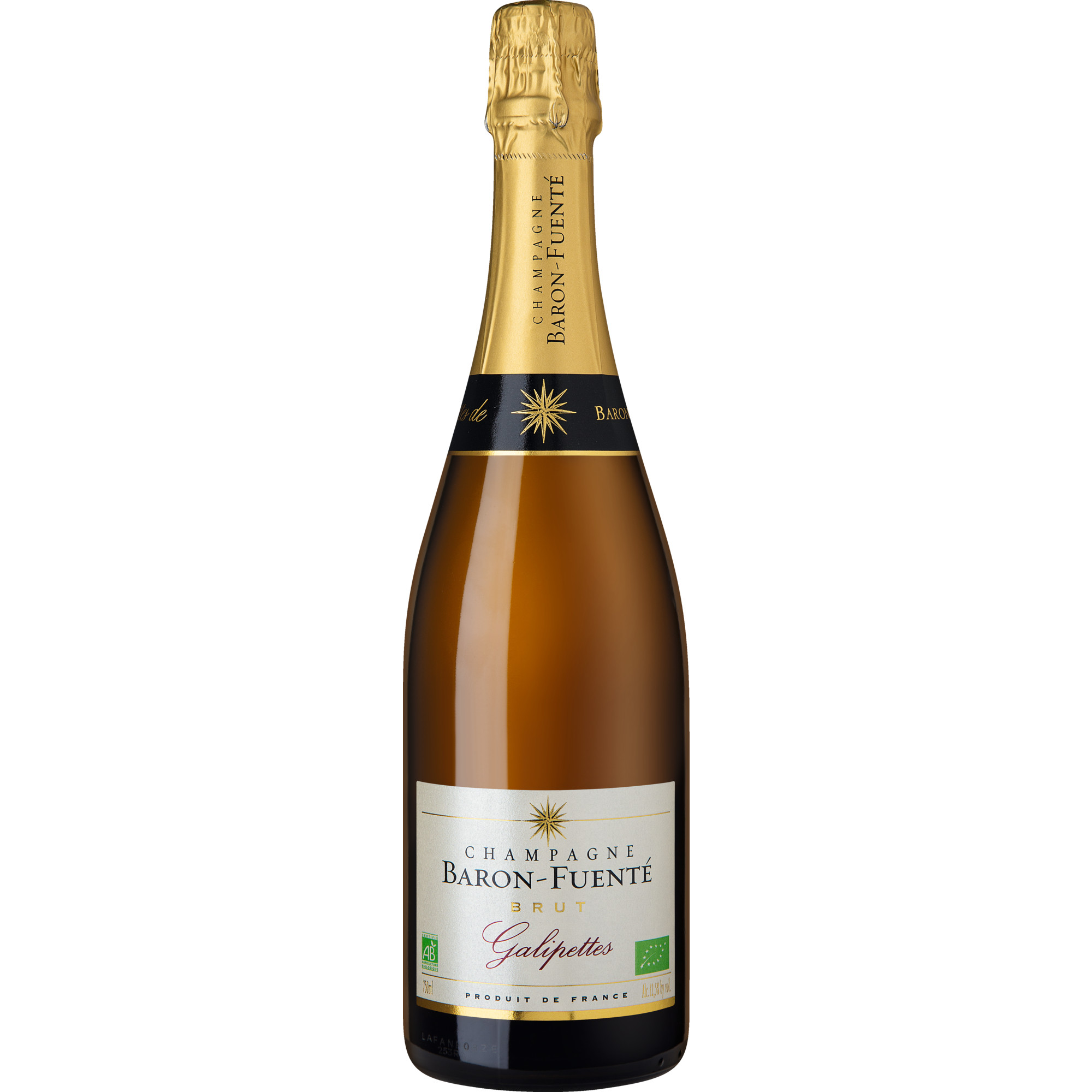 Image of Champagne Baron-Fuenté Galipettes Organic, Brut, Champagne AC, Champagne, Schaumwein