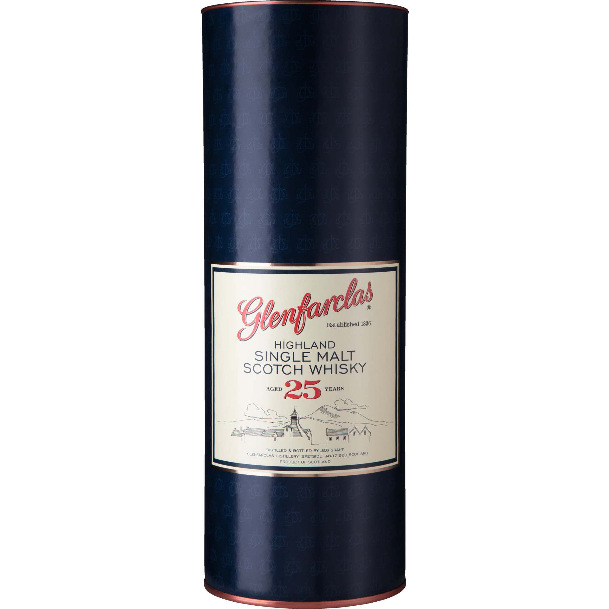 Image of Glenfarclas 25 Years Single Malt Scotch Whisky, Speyside, Schottland, 0,7 L, 43% Vol.,Geschenketui, Schottland, Spirituosen