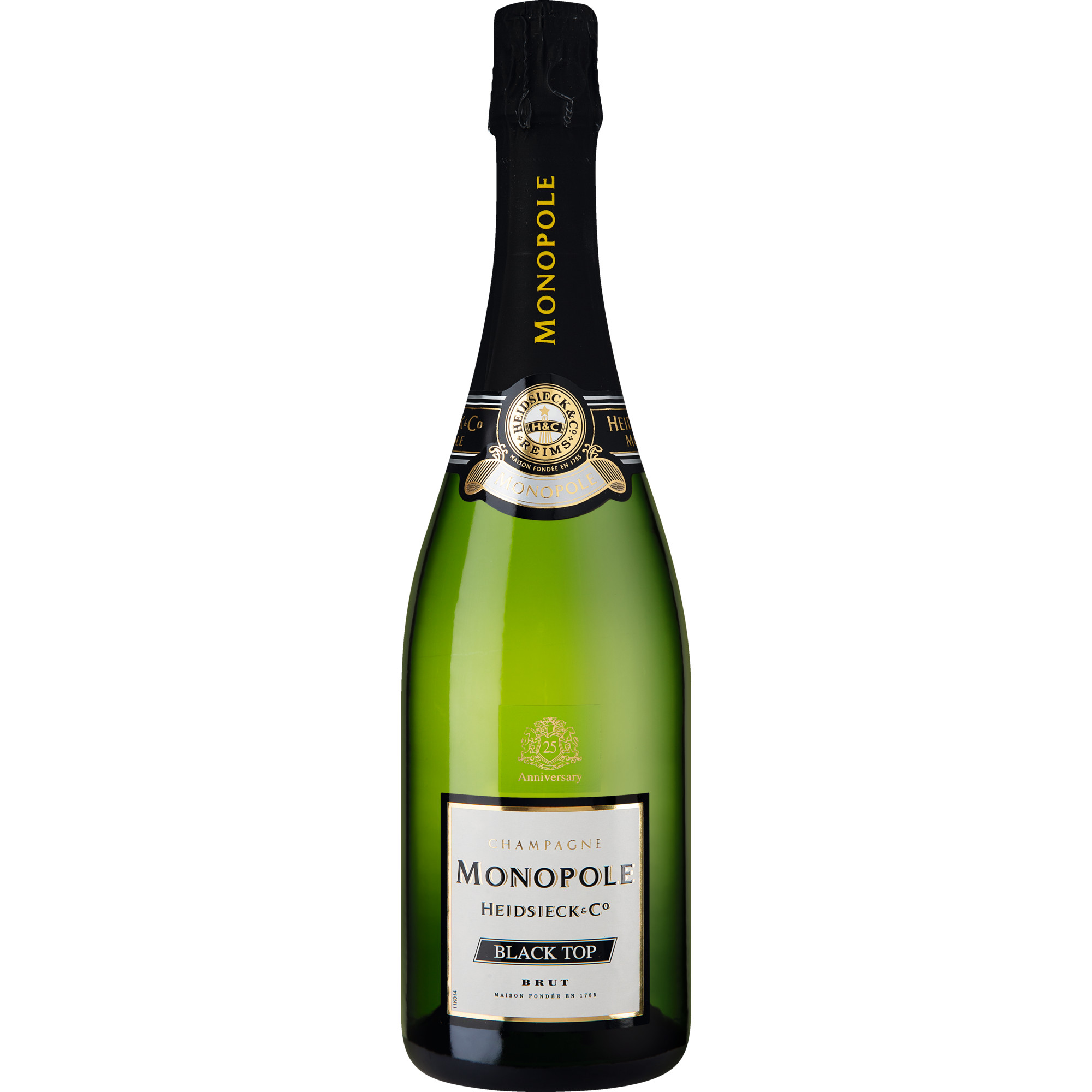 Champagne Heidsieck Anniversary Black Top, Brut, Champagne AC, Champagne, Schaumwein Heidsieck & Co. Monopole, 51100 Reims, France Hawesko DE