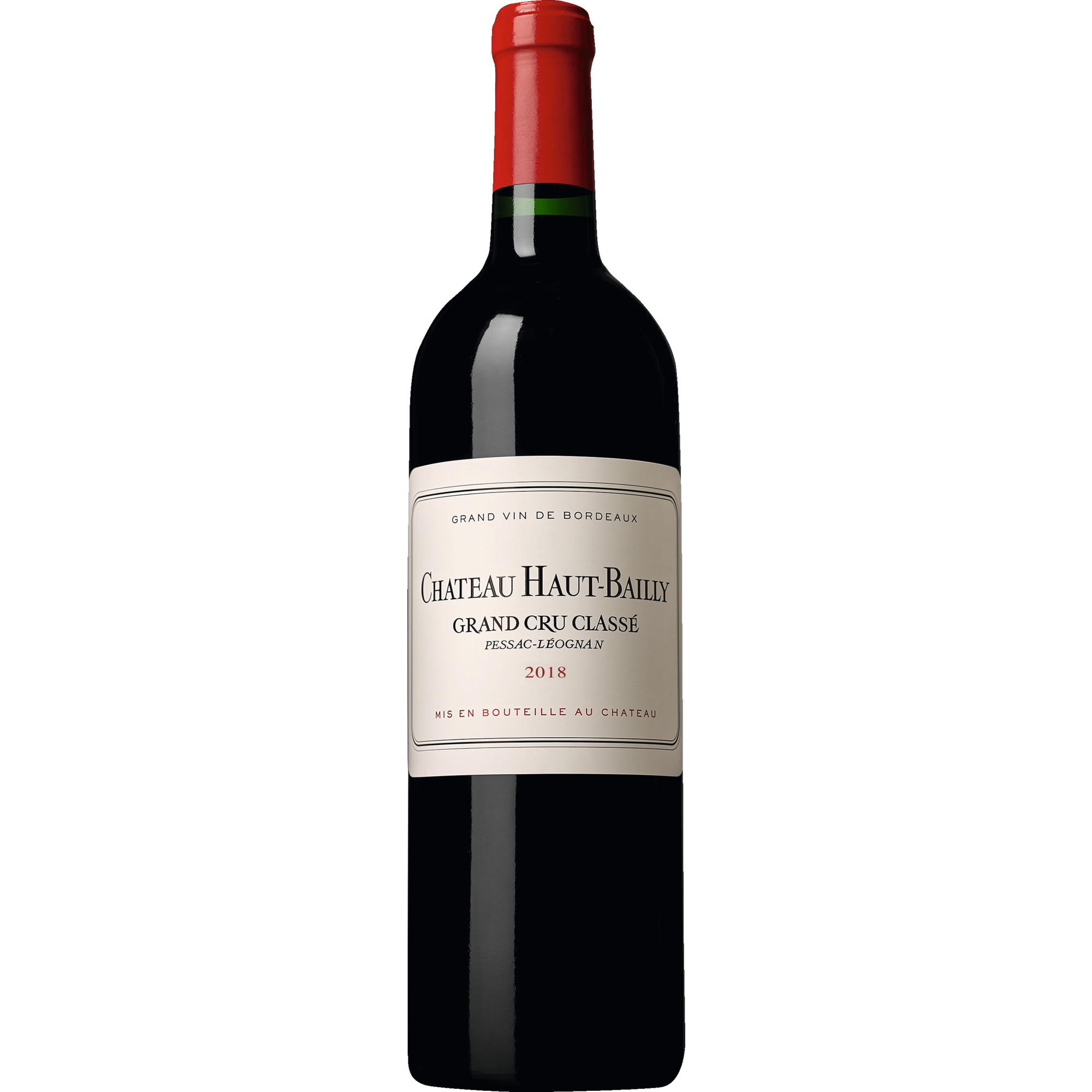 Image of Château Haut Bailly, Pessac-Léognan AOP, Cru Classé, Bordeaux, 2017, Rotwein