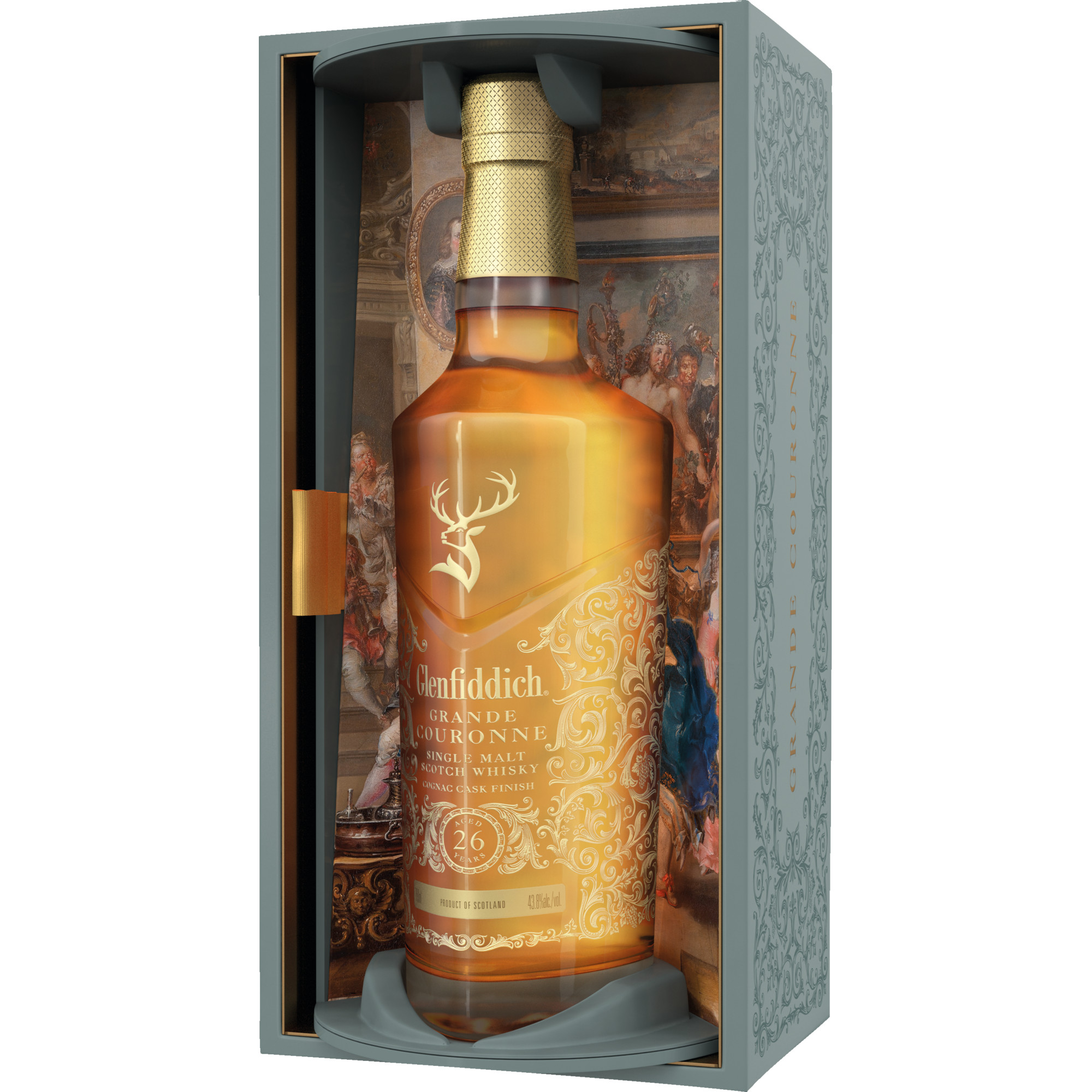 Image of Glenfiddich 26 Grande Couronne Single Malt Whisky, 0,7L, 43,8% Vol., Schottland, Spirituosen