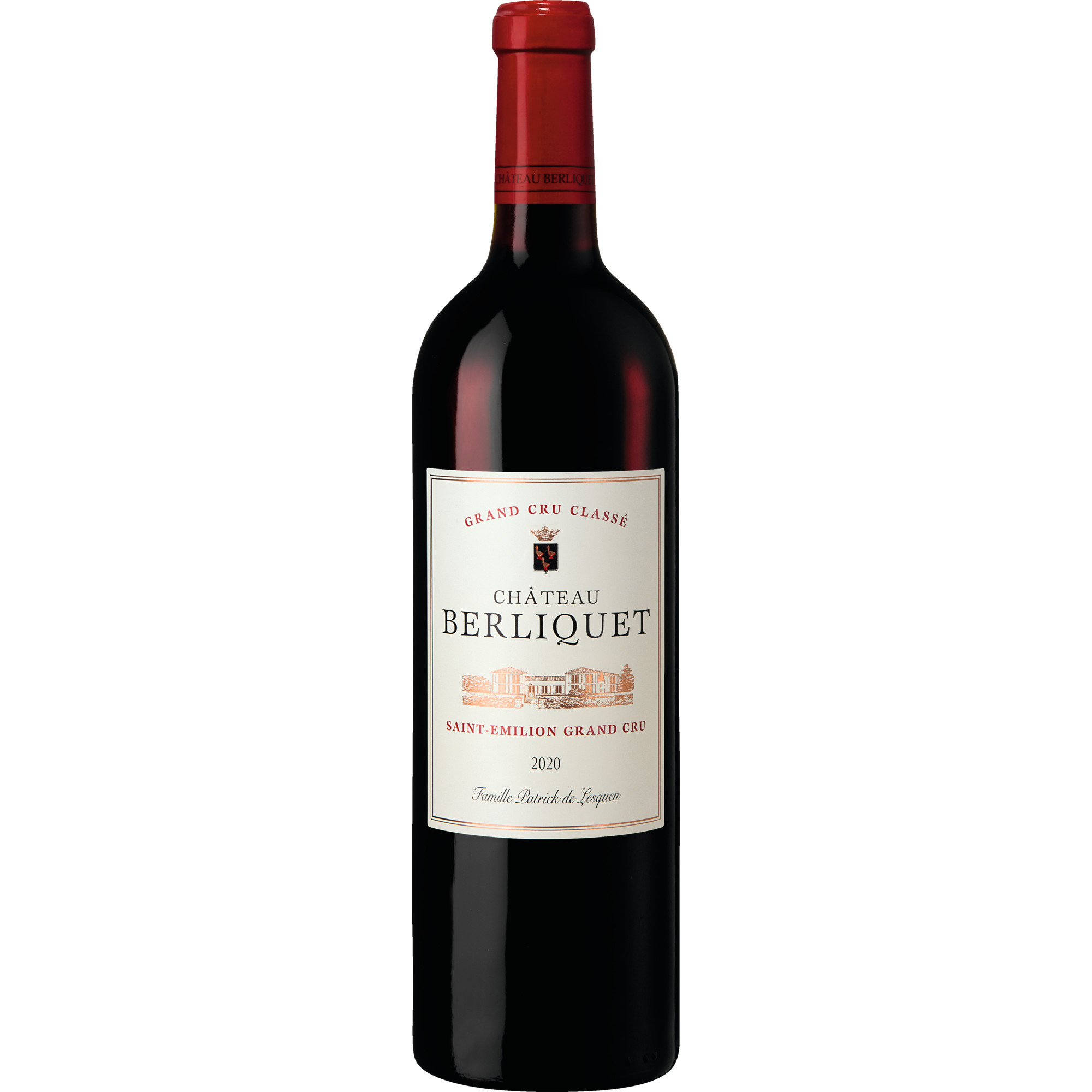 Château Berliquet, Saint-Emilion AOP Grand Cru Classé, Bordeaux, 2020, Rotwein - Rotwein