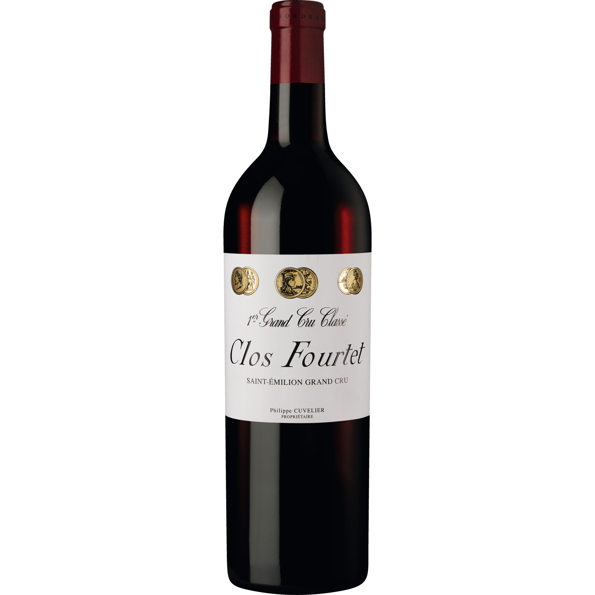 Image of Château Clos Fourtet, Saint-Emilion AOP, 1er Grand Cru Classé, Bordeaux, 2020, Rotwein