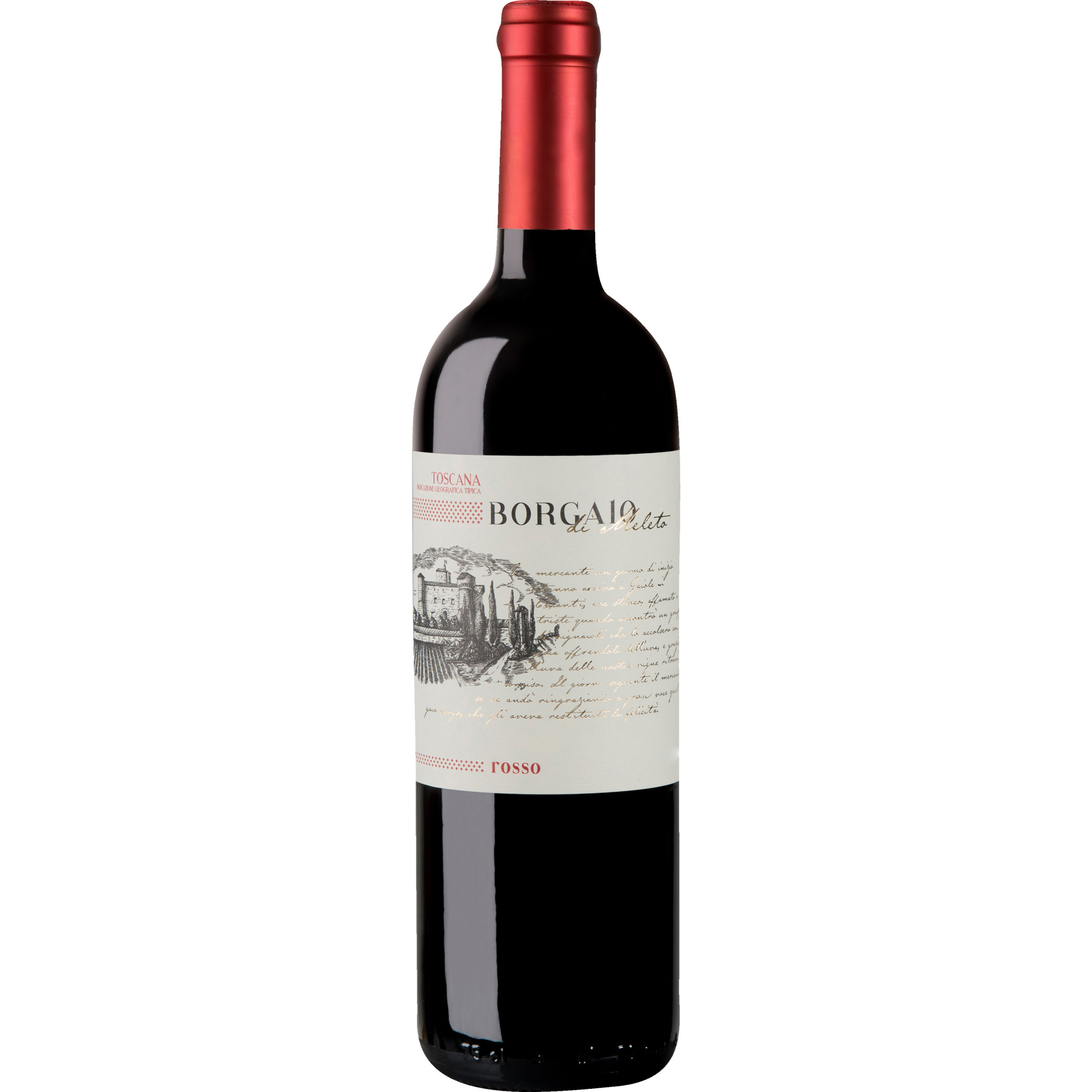 Borgaio Rosso, Toscana IGT, Toskana, 2019, Rotwein