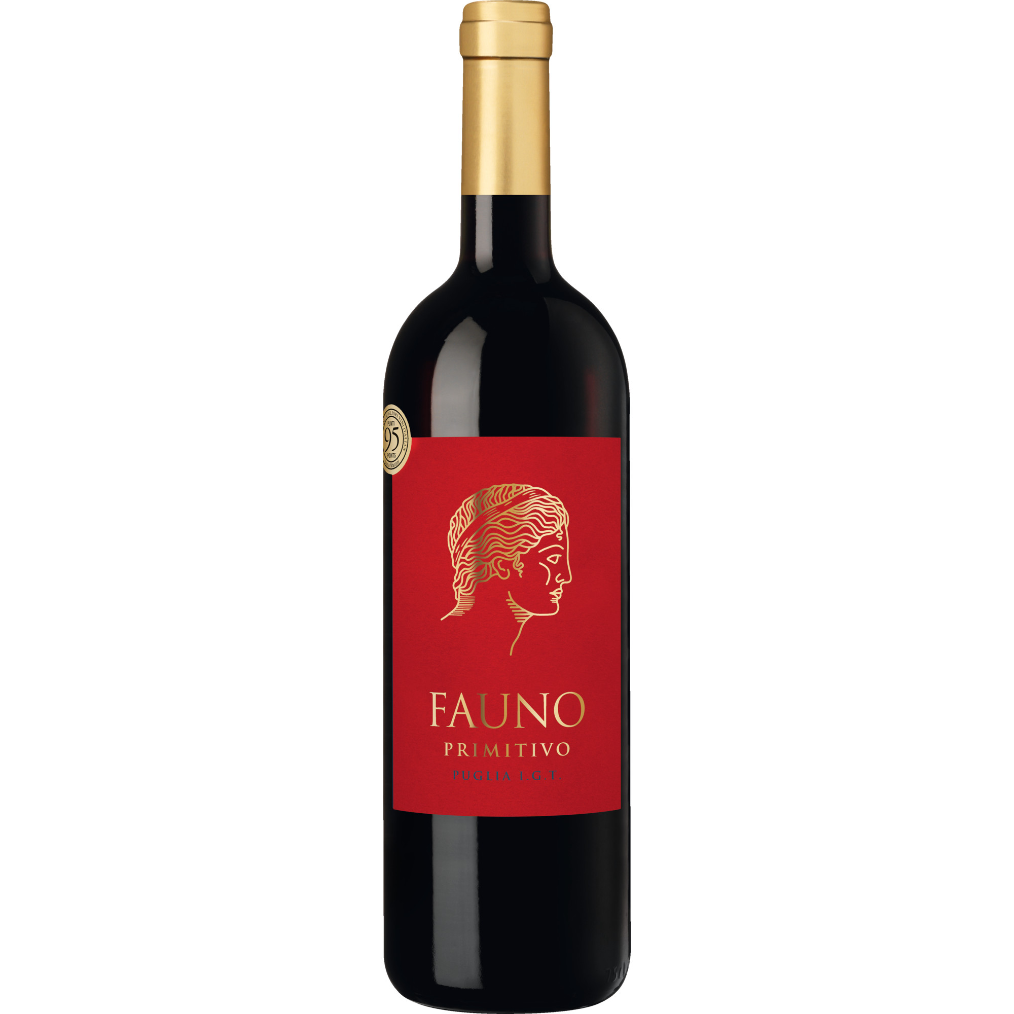 Fauno Primitivo, Puglia IGT, Apulien, 2020, Rotwein  Rotwein Hawesko
