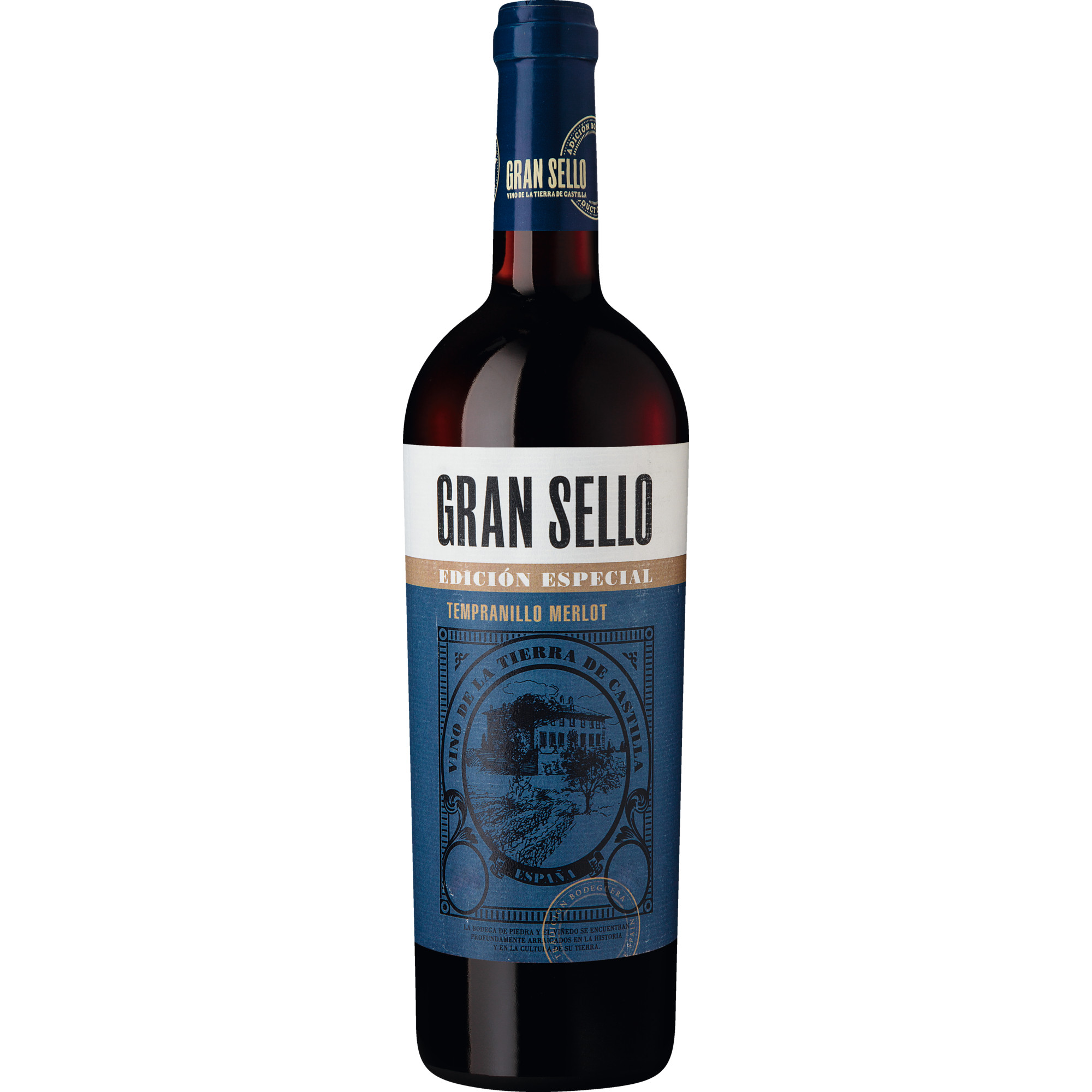Gran Sello Edición Especial, Vino de la Tierra de Castilla, Kastilien - La Mancha, 2019, Rotwein  Rotwein Hawesko