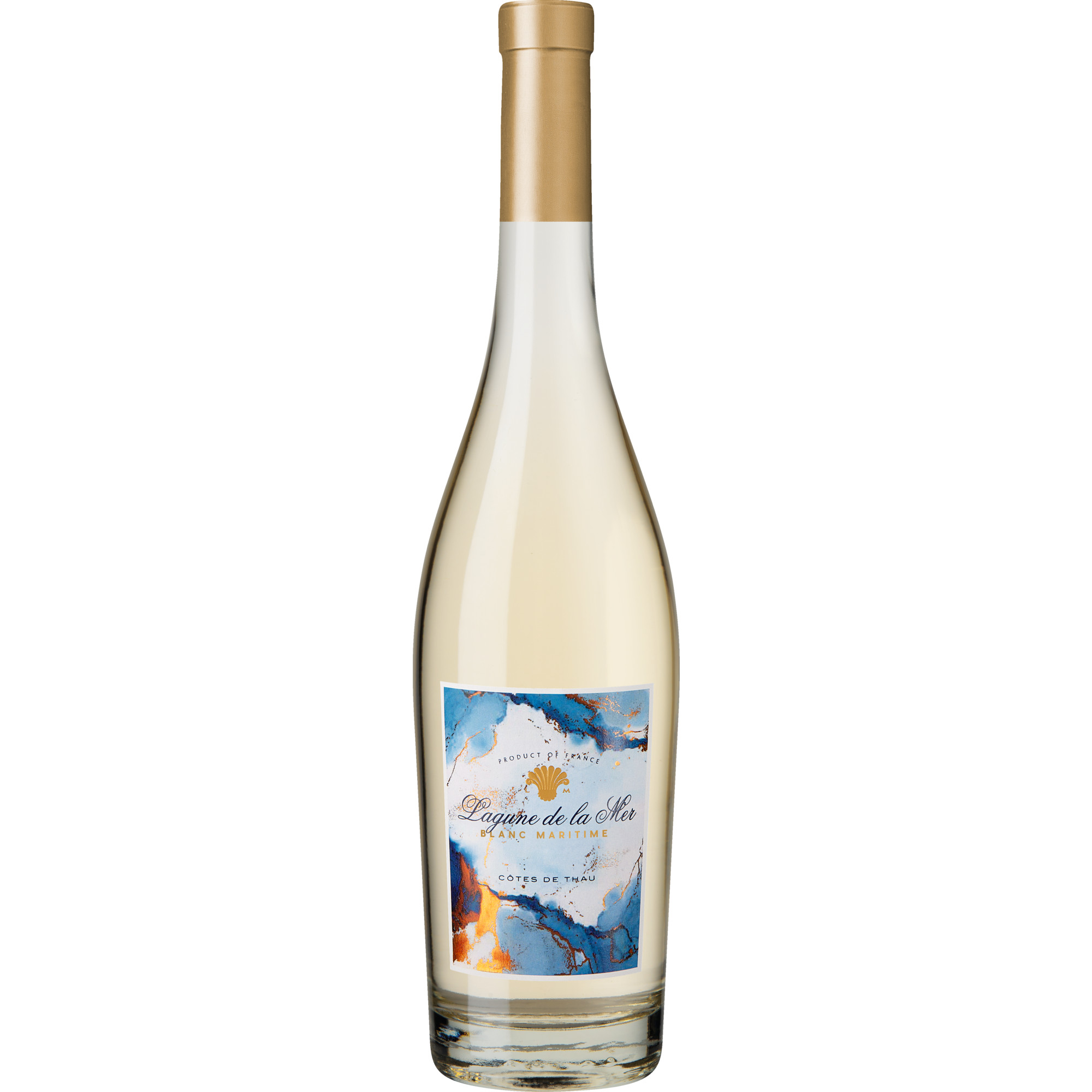 Lagune de la Mer Blanc, Côtes de Thau IGP, Languedoc-Roussillon, 2020, Weißwein  Weißwein Hawesko