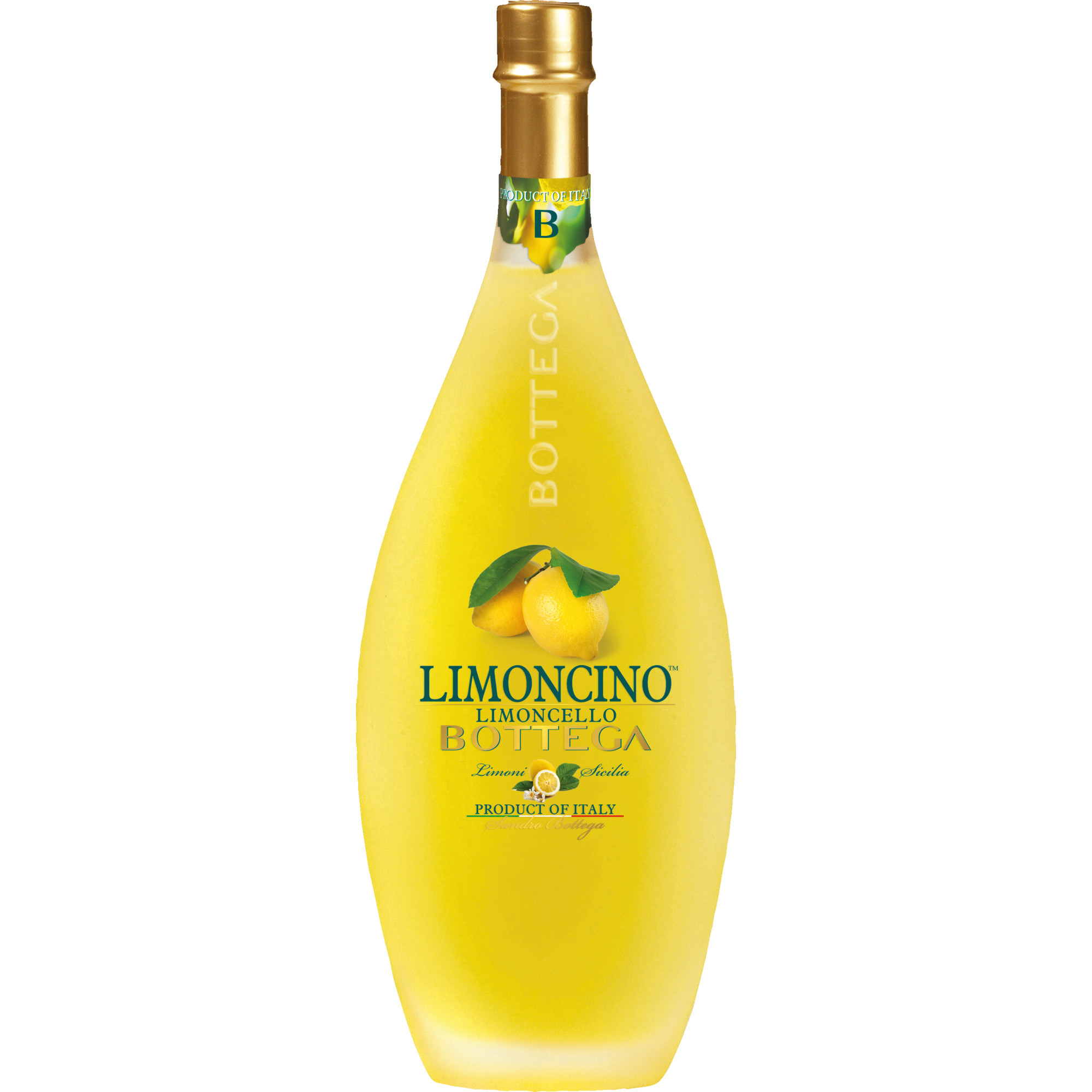 Limoncino Liquore Bottega, 0,5 L, 30% Vol., Spirituosen  Spirituosen Hawesko