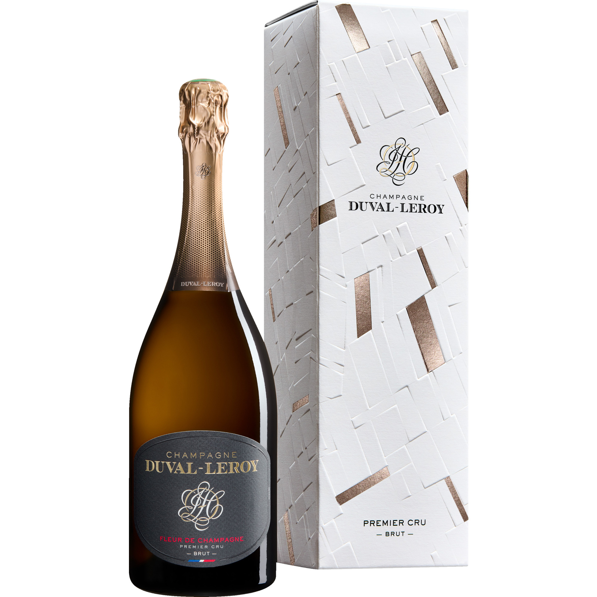 Image of Champagne Duval-Leroy Fleur de Champagne, Extra Brut, Champagne 1er Cru AC, in Geschenketui, Champagne, Schaumwein
