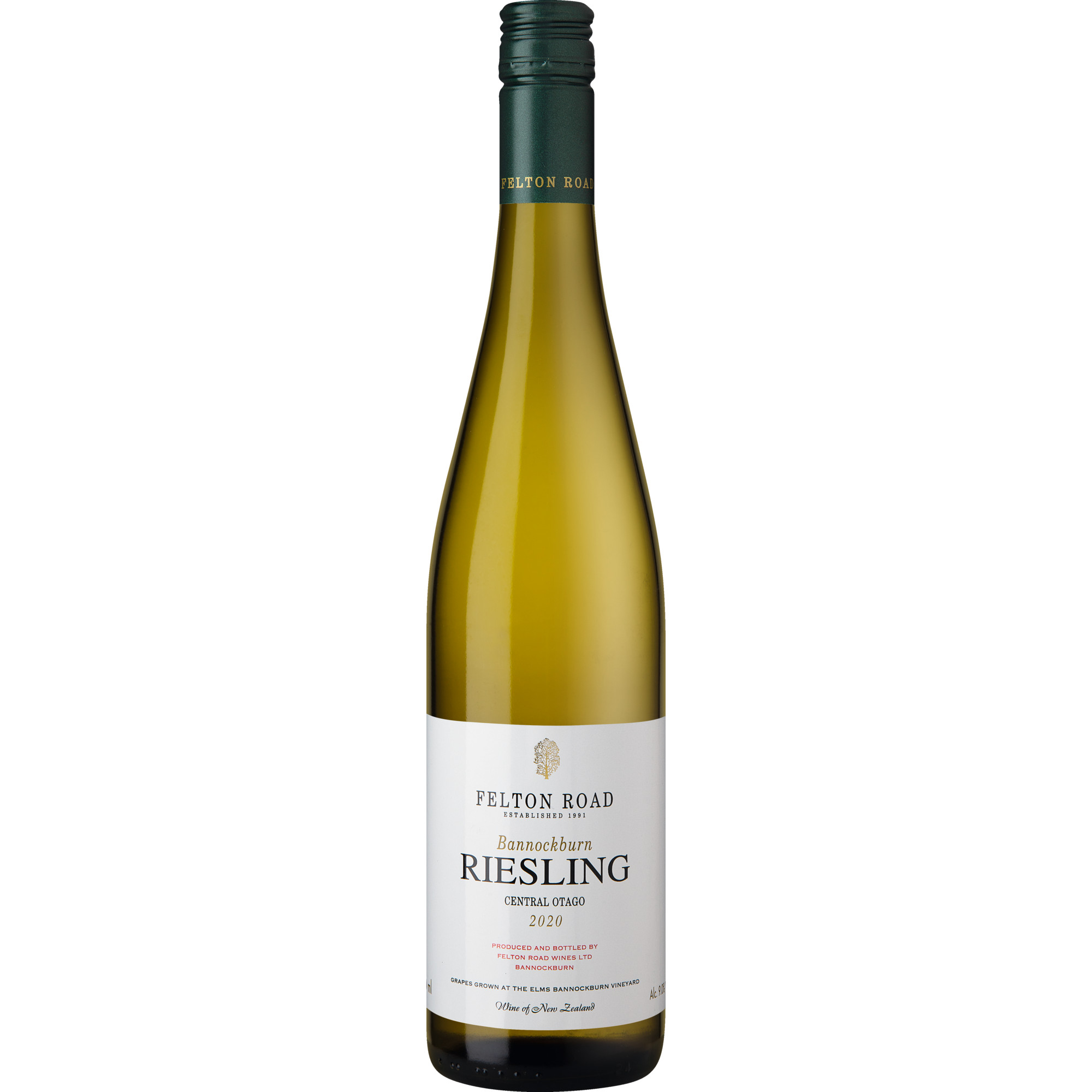 Felton Road Bannockburn Riesling, Central Otago, Central Otago, 2020, Weißwein