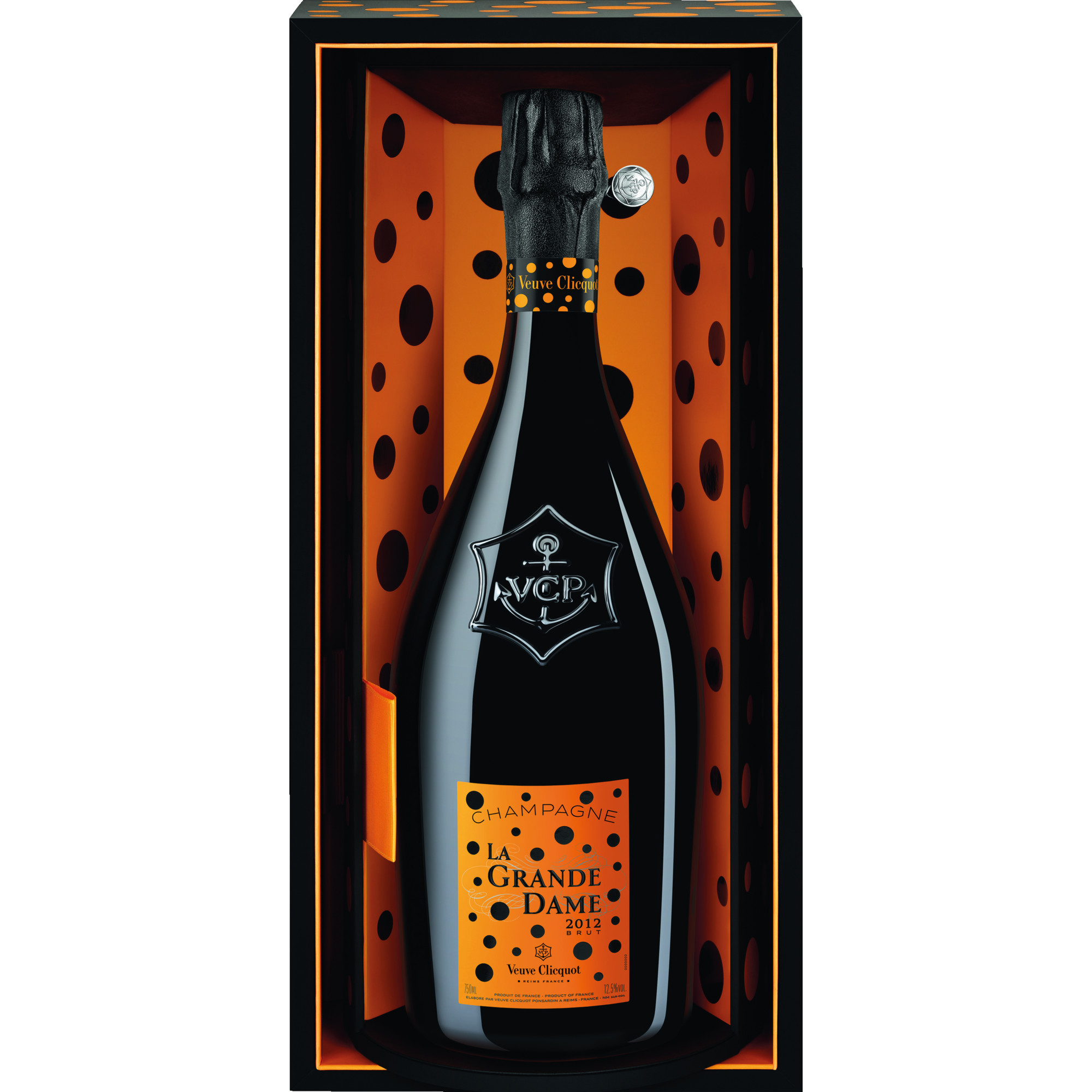 Champagne La Grande Dame Kusama, Brut, Champagne AC, Geschenketui, Champagne, 2012, Schaumwein  Champagner Hawesko