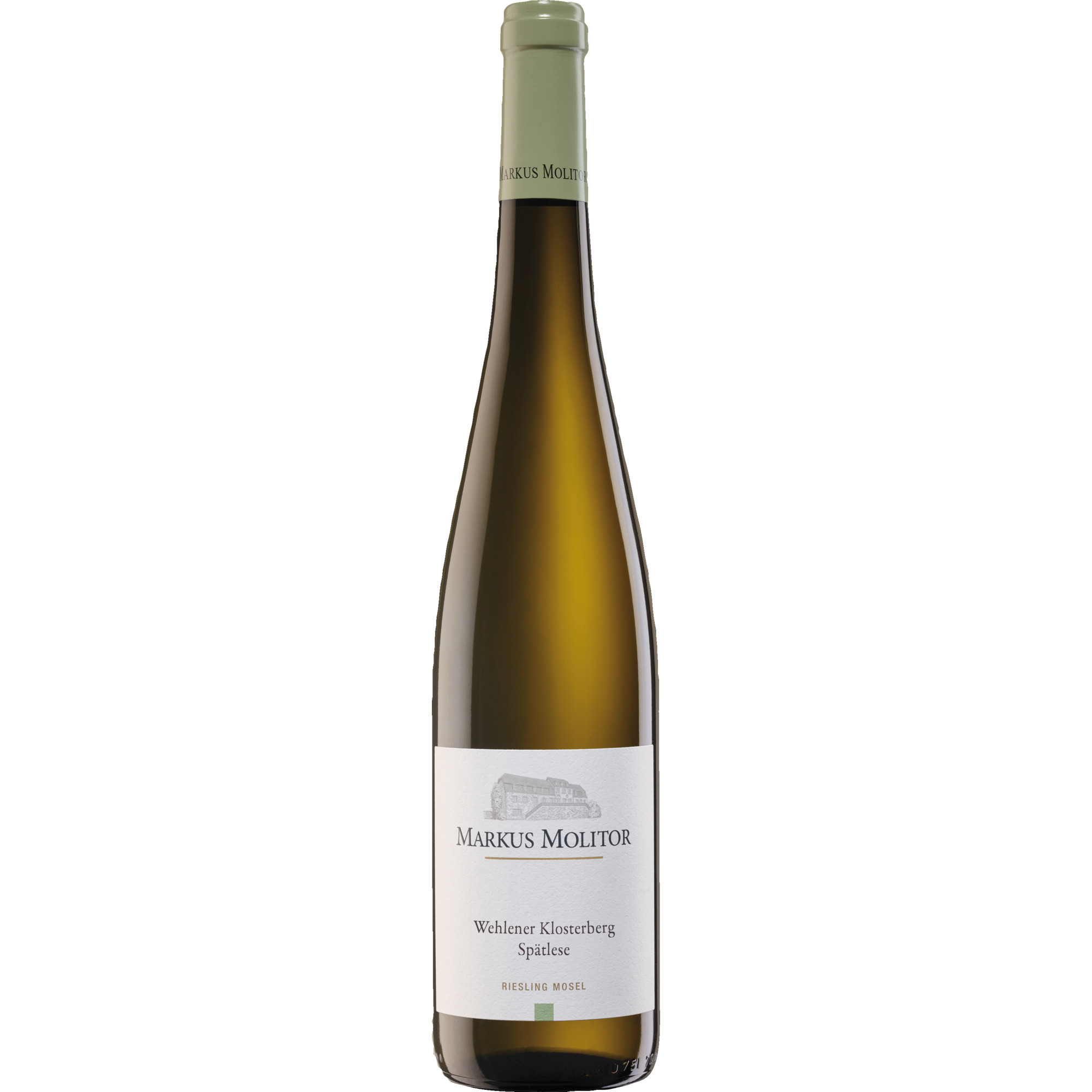 Wehlener Klosterberg Riesling Spätlese, Feinherb, Mosel, Mosel, 2019, Weißwein