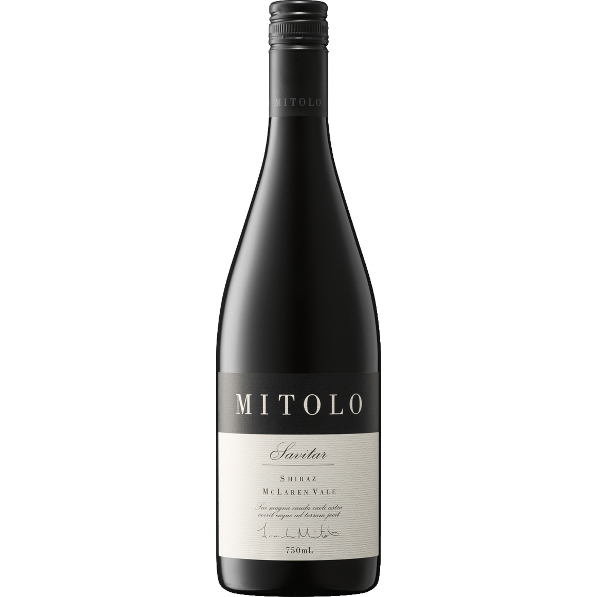 Mitolo Savitar Shiraz, Mc Laren Vale, South Australia, 2018, Rotwein