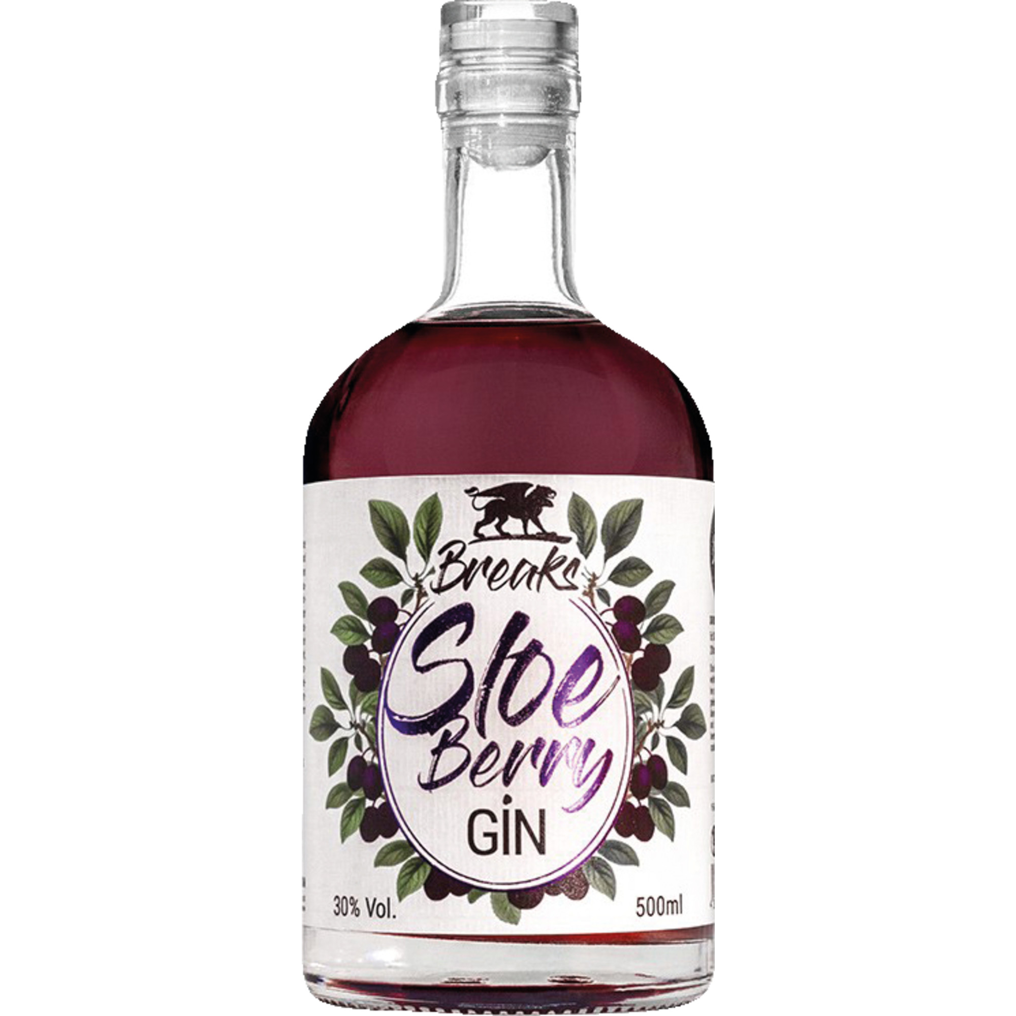 Breaks Sloe Berry Gin, 30 % vol. 0,5 L, Spirituosen  Spirituosen Hawesko