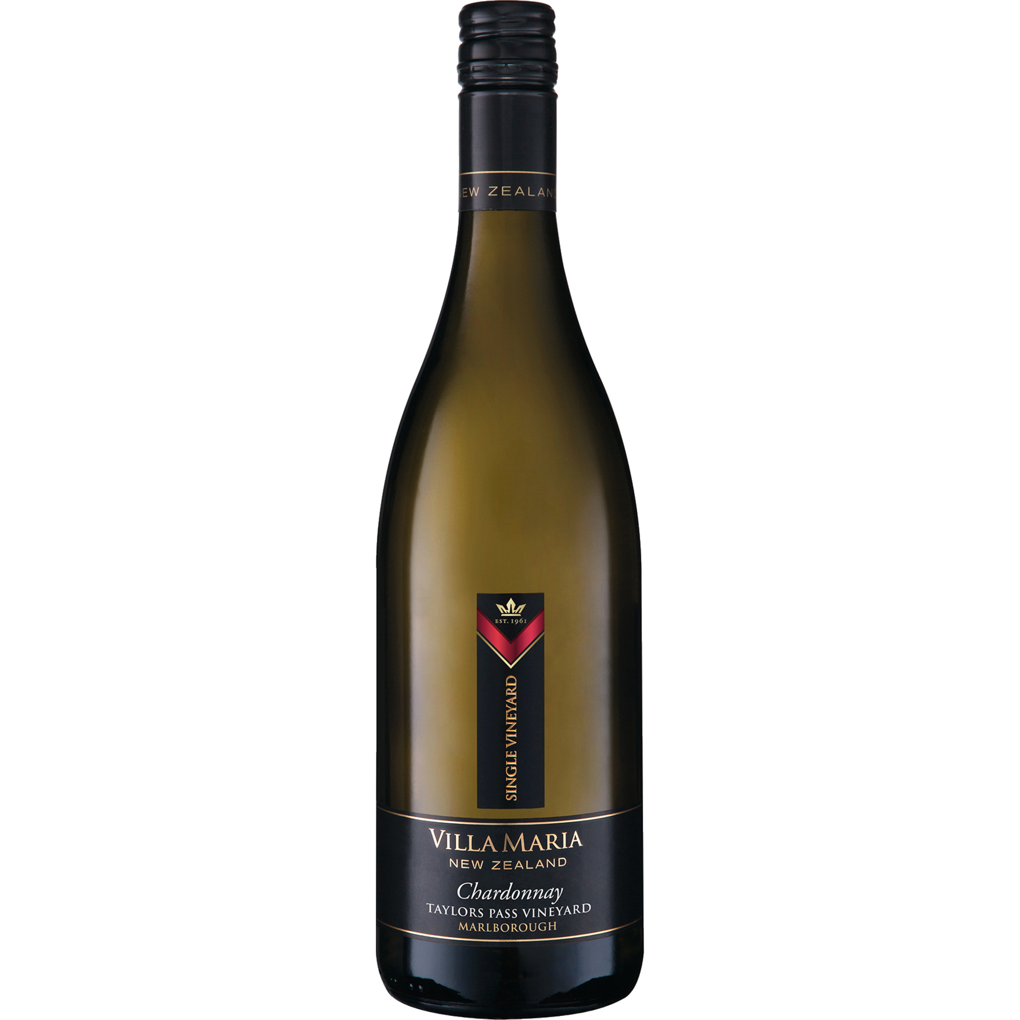 Villa Maria Chardonnay Taylors Pass Vineyard, Marlborough, Marlborough, 2019, Weißwein