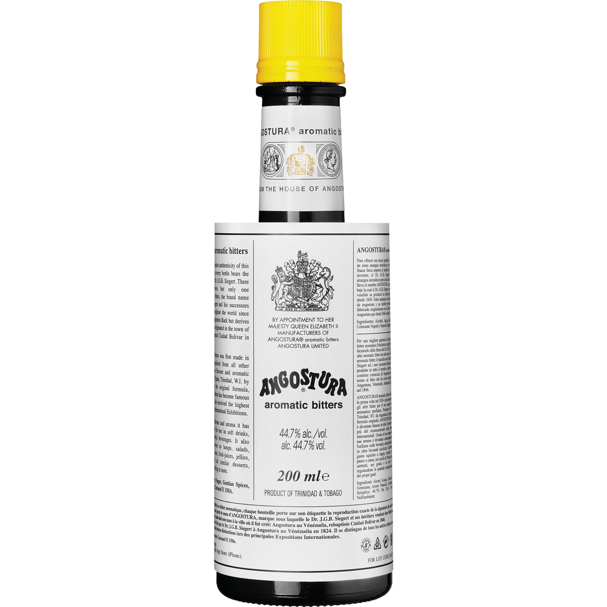 Image of Angostura Aromatic Bitters, Trinidad, 44,7%, 0,2 l, Spirituosen