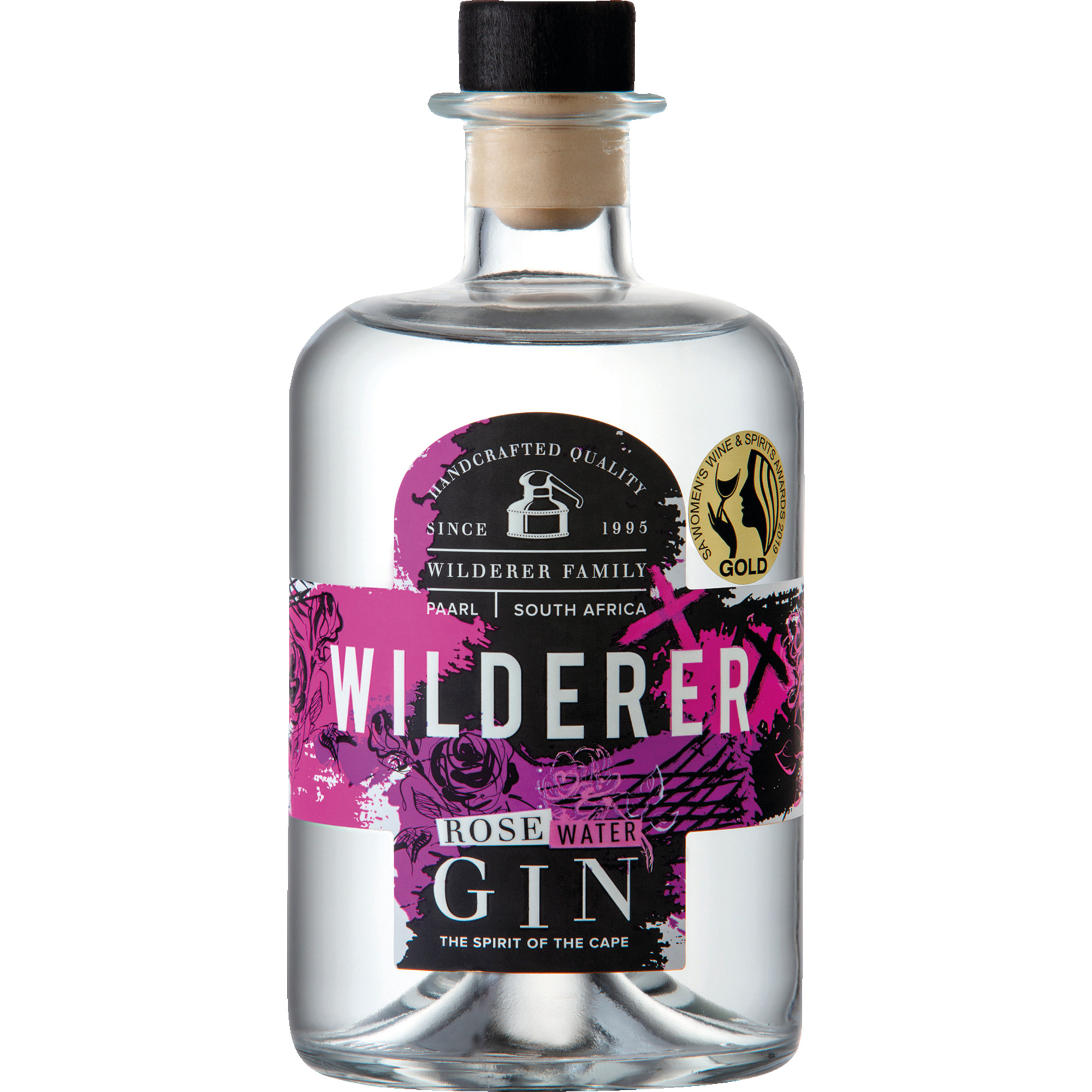 Image of Wilderer Rose Water Gin 50cl