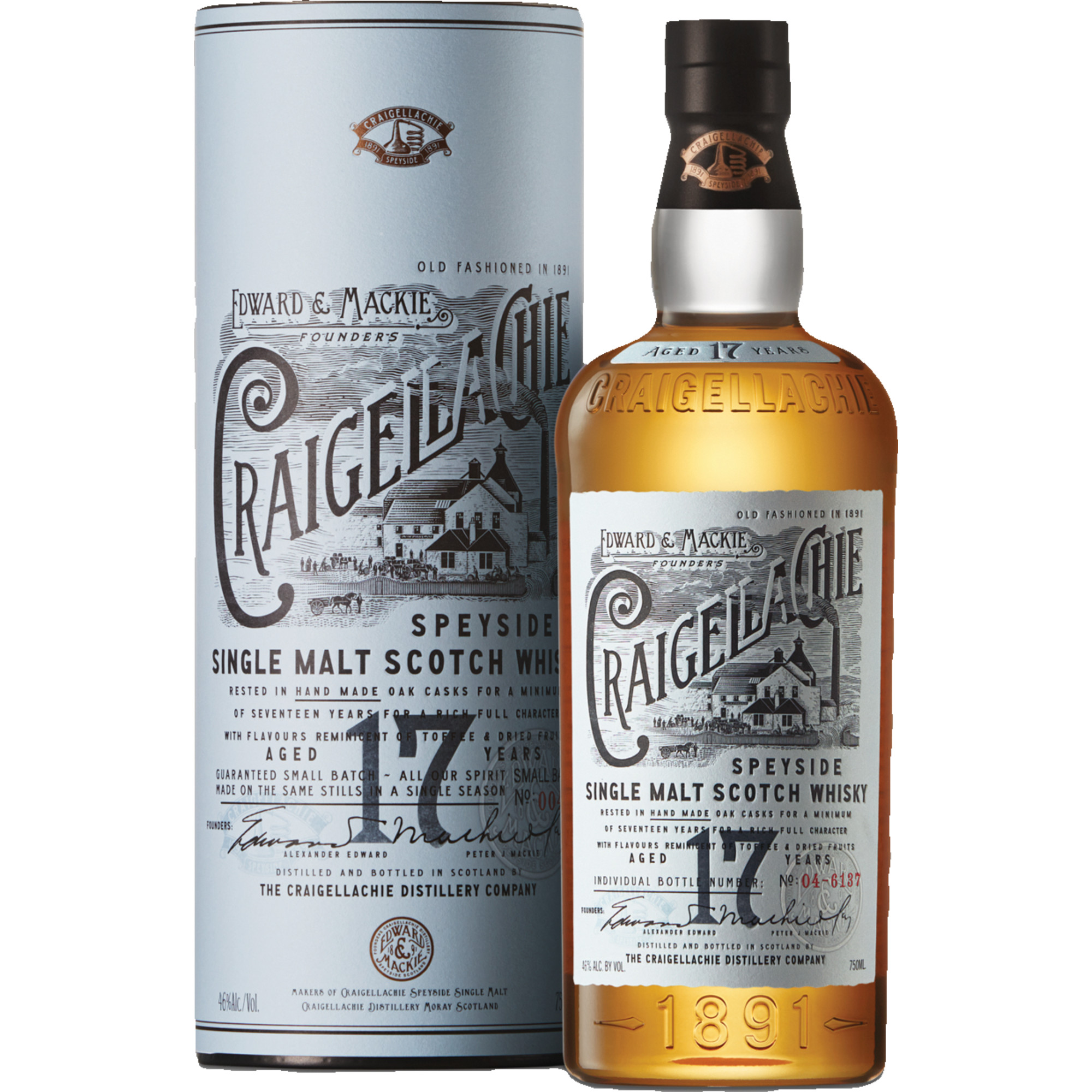 Image of Craigellachie 17 Years Single Malt Whisky, 0,7L, 46% Vol., Spirituosen