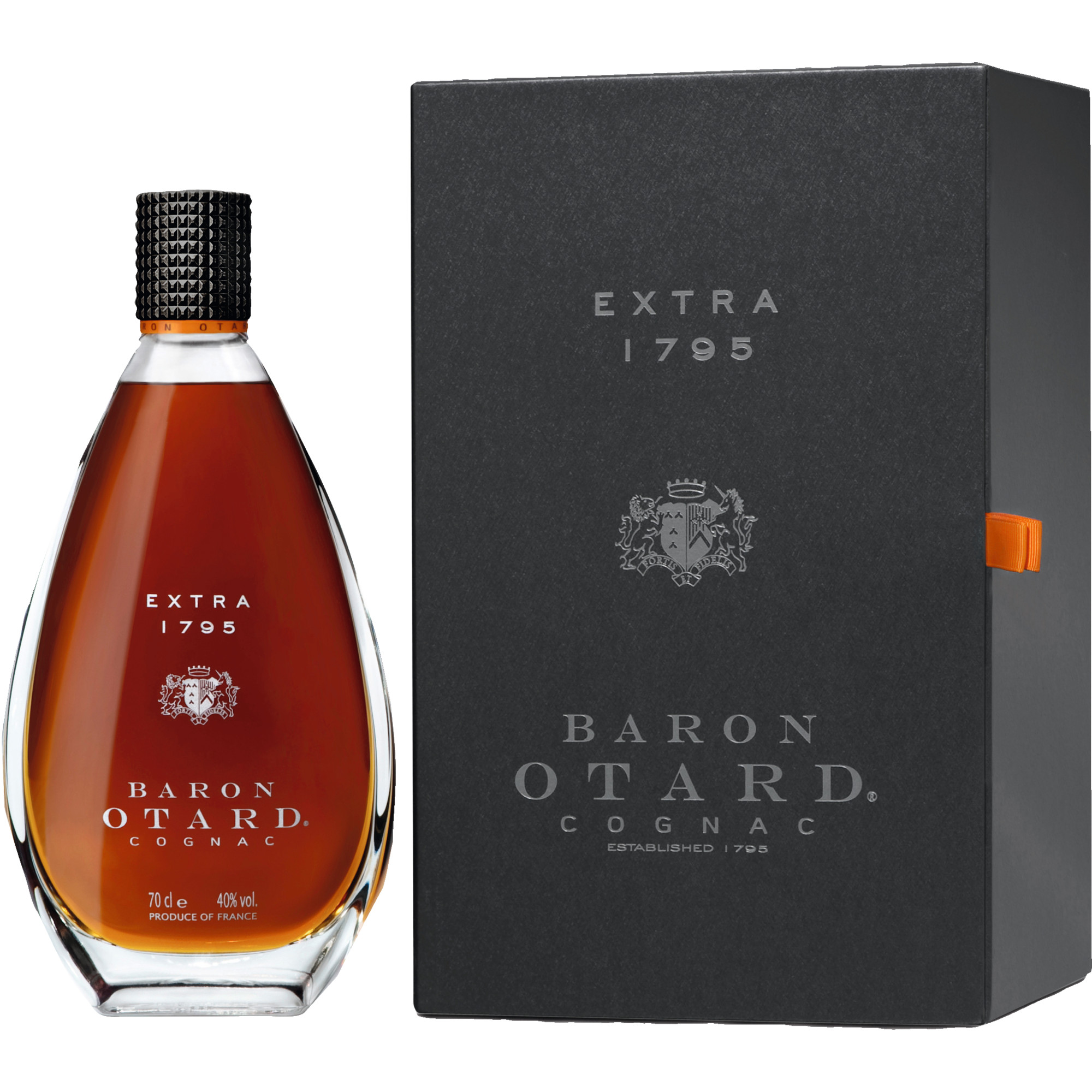 Baron Otard Extra 1795, Cognac, 0,7 L, 40% Vol., Spirituosen